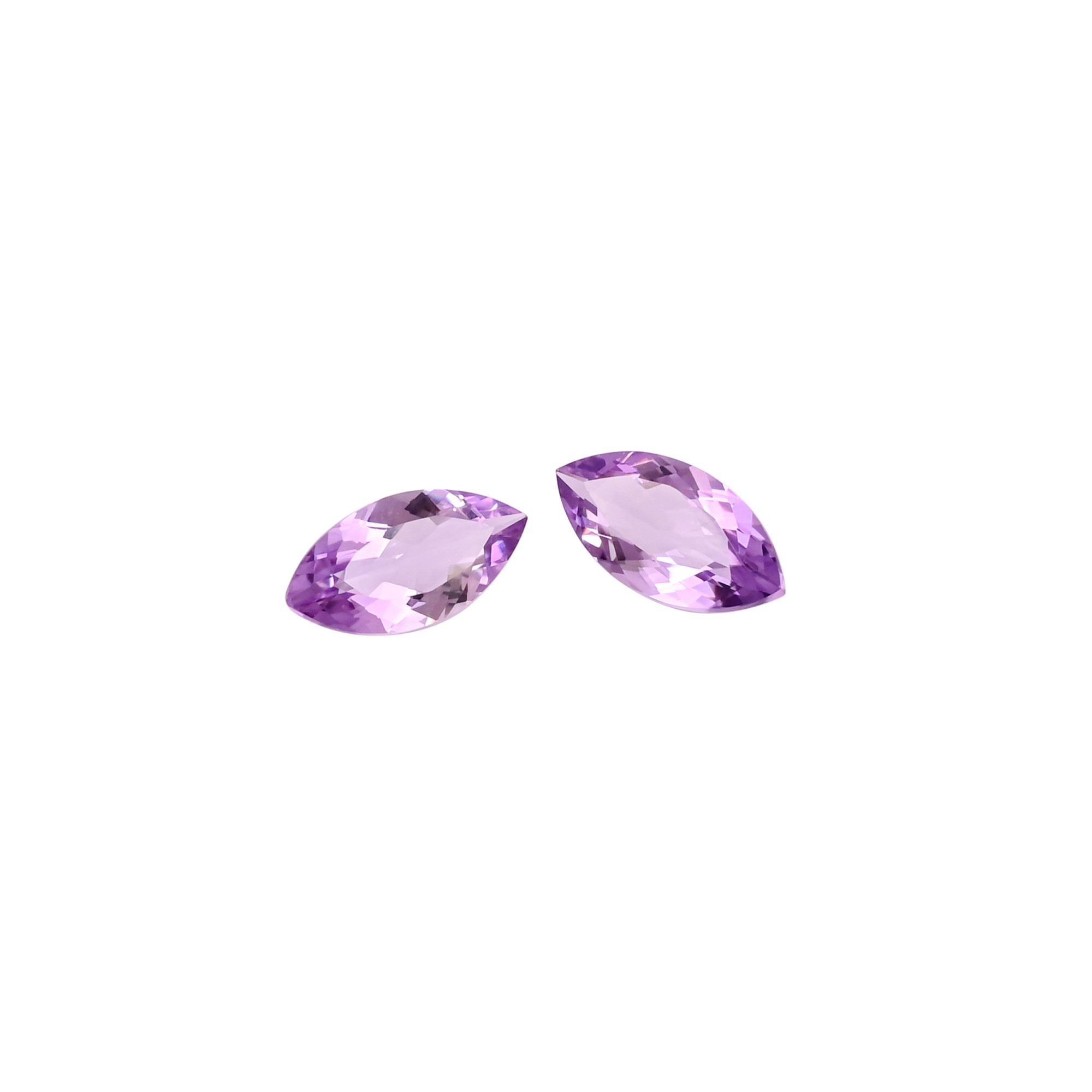 Natural Amethyst Gemstone 18x9 MM Marquise Faceted Cut Loose Stone For Making Jewelry