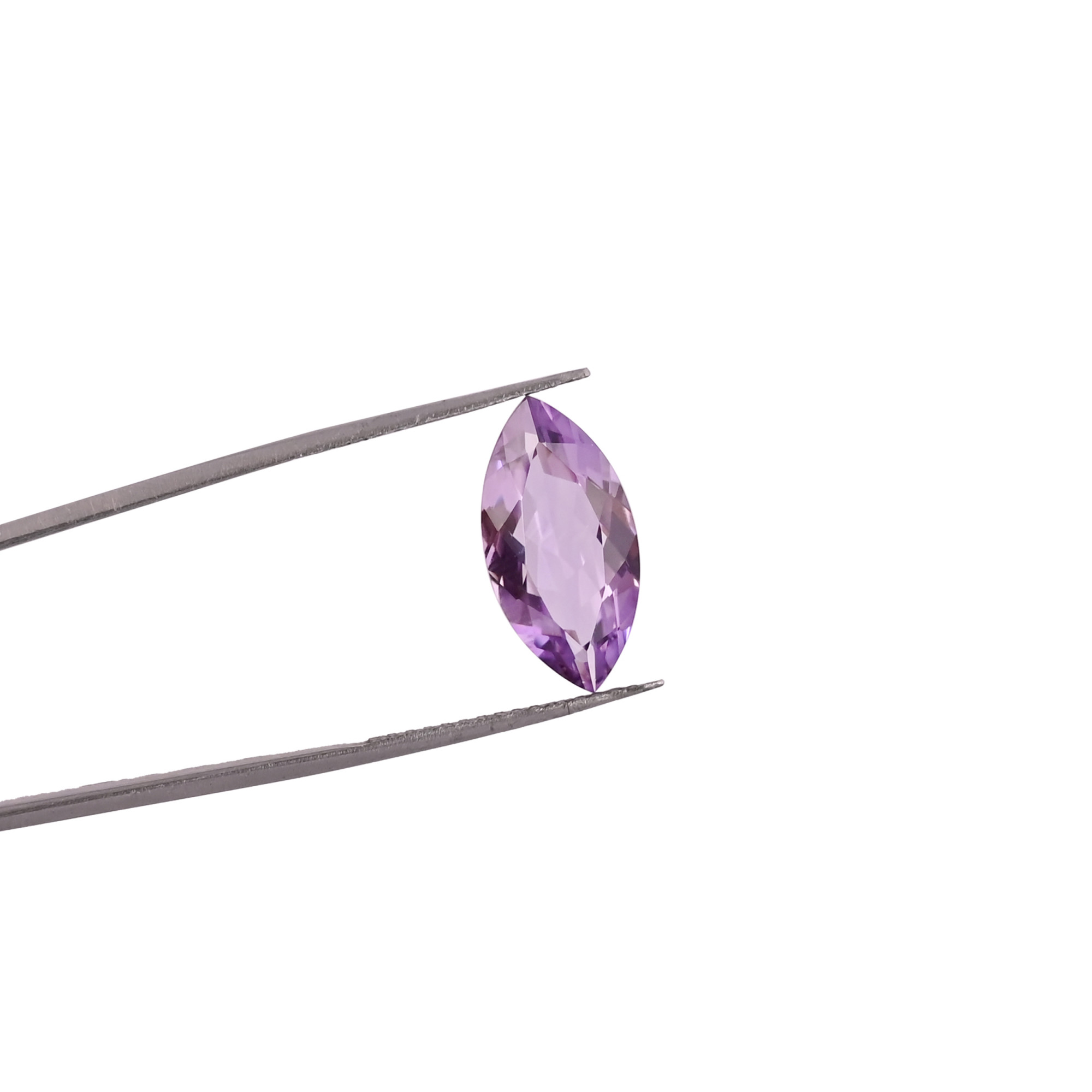Natural Amethyst Gemstone 18x9 MM Marquise Faceted Cut Loose Stone For Making Jewelry