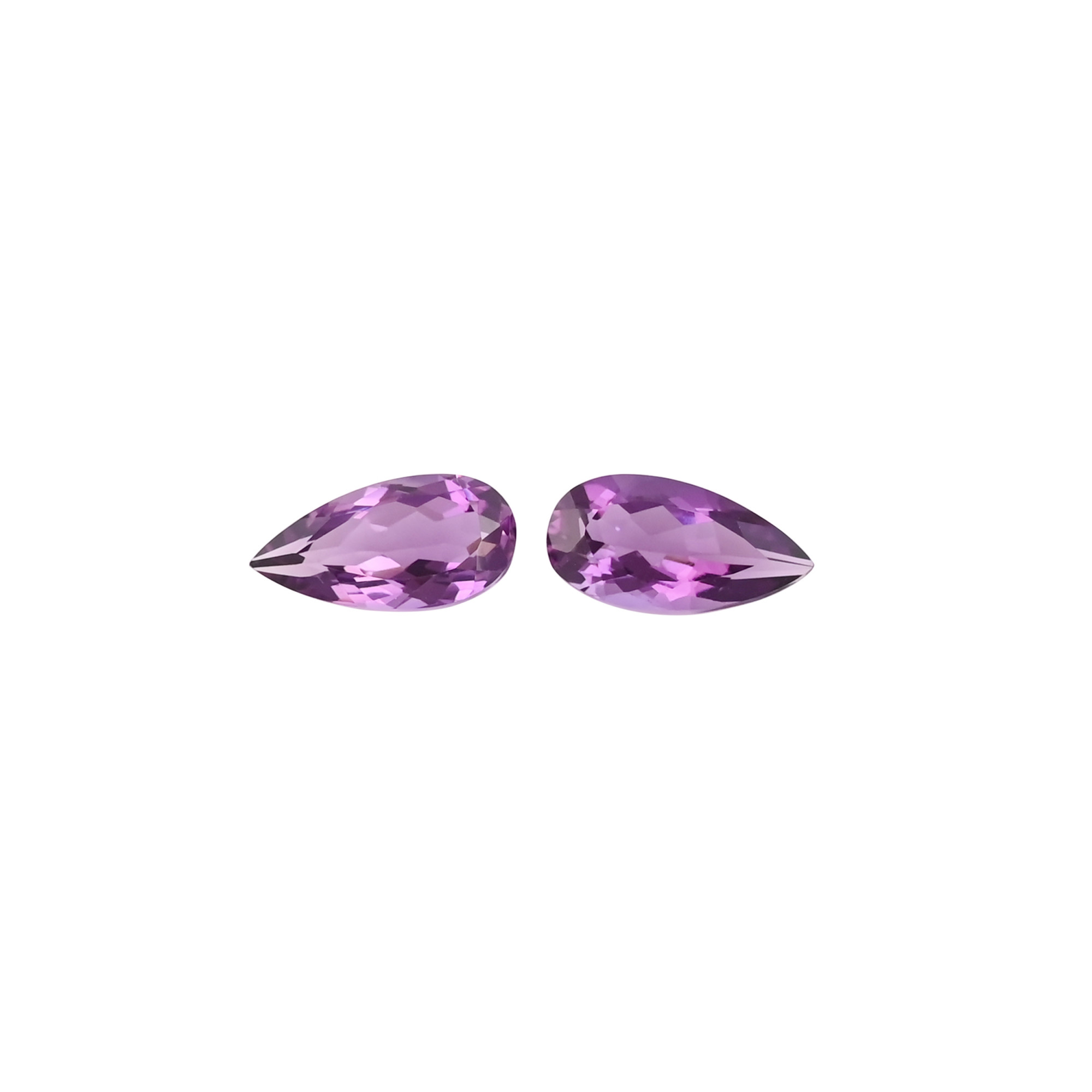 AAA Quality Amethyst Gemstone 8x16 mm Pear Faceted Cut Loose Stone For Making Jewelry