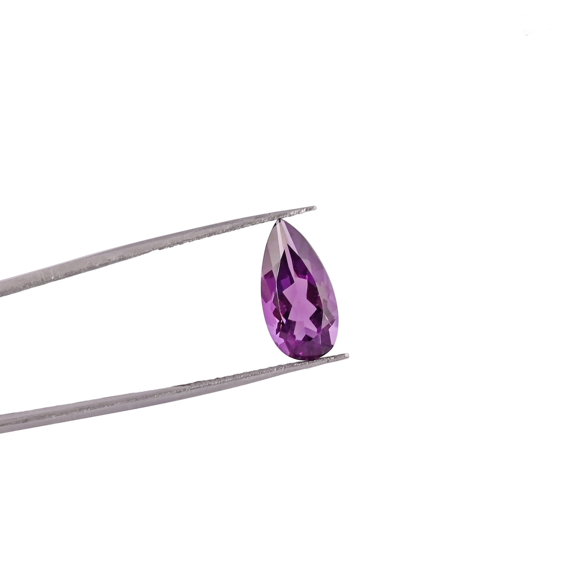 AAA Quality Amethyst Gemstone 8x16 mm Pear Faceted Cut Loose Stone For Making Jewelry