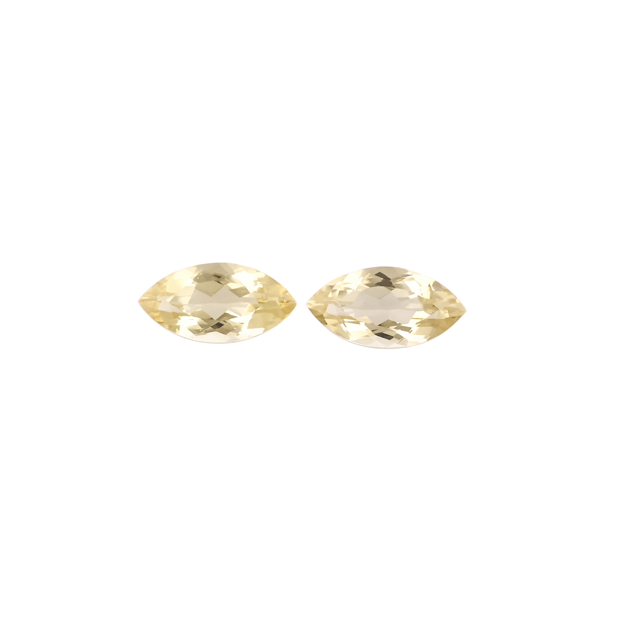 Natural Yellow Beryl Gemstone 14x7 MM Marquise Faceted Cut Stone Foe Elevate Your Jewelry