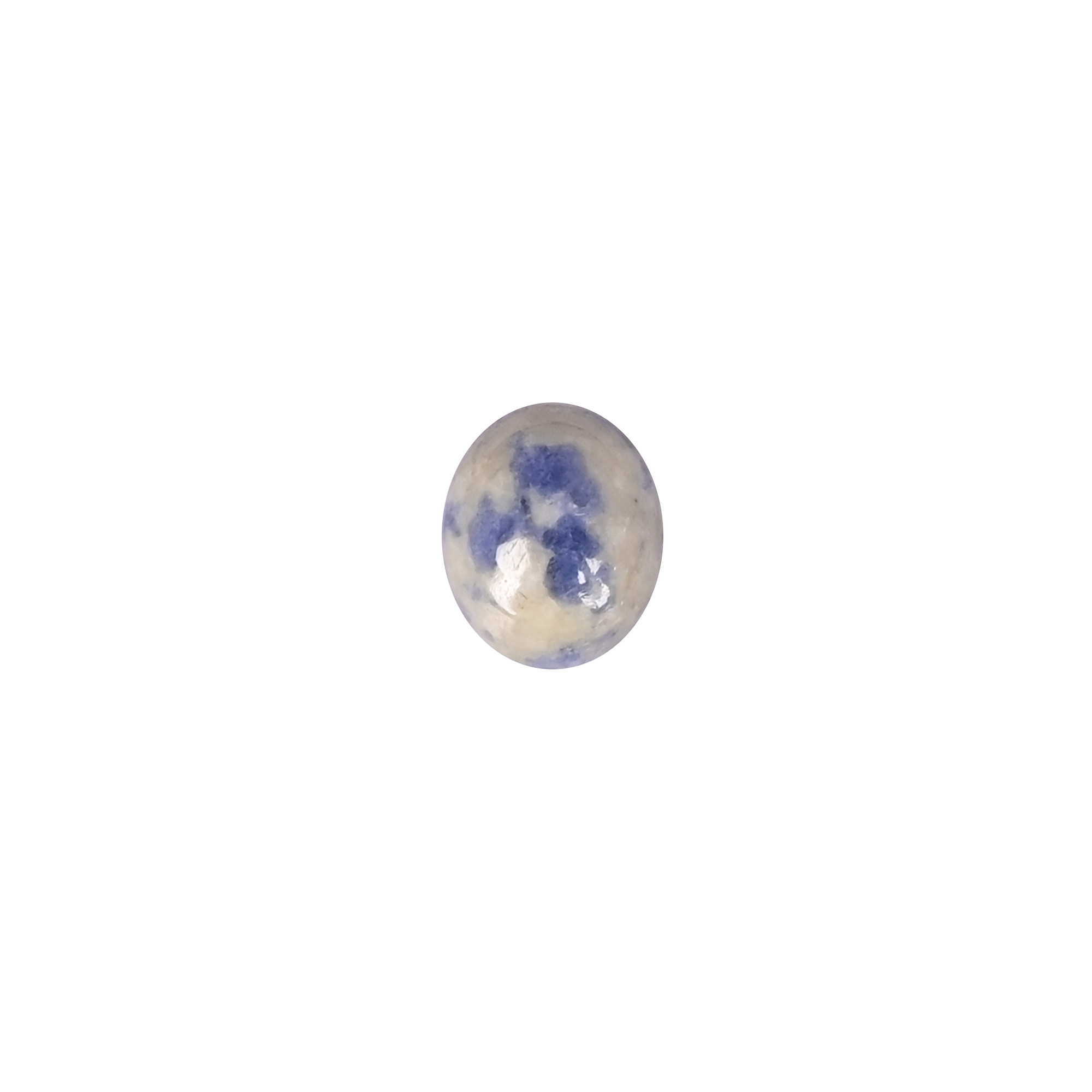 Natural K2 jasper Loose Gemstone -76 Carat Hemisphere 12x10 mm Flat-back Cabochon for Jewelry Making