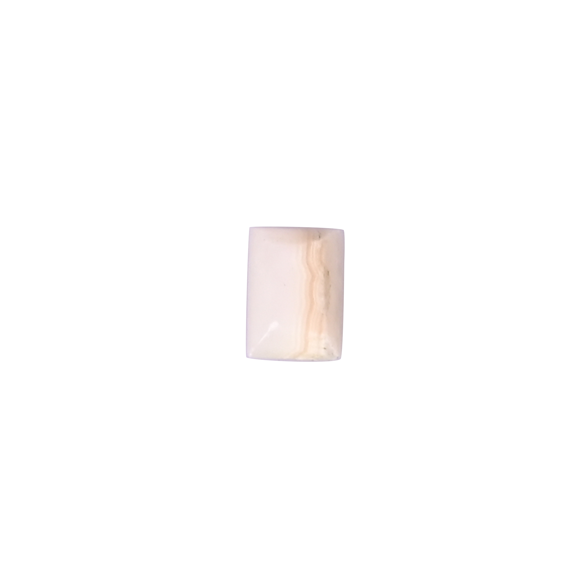 Natural Pink Lace Agate Loose Gemstone -09 Carat Each Rectangular 9x5 mm Flat-back Cabochon for Jewelry Making  Batch Of 10 Pcs