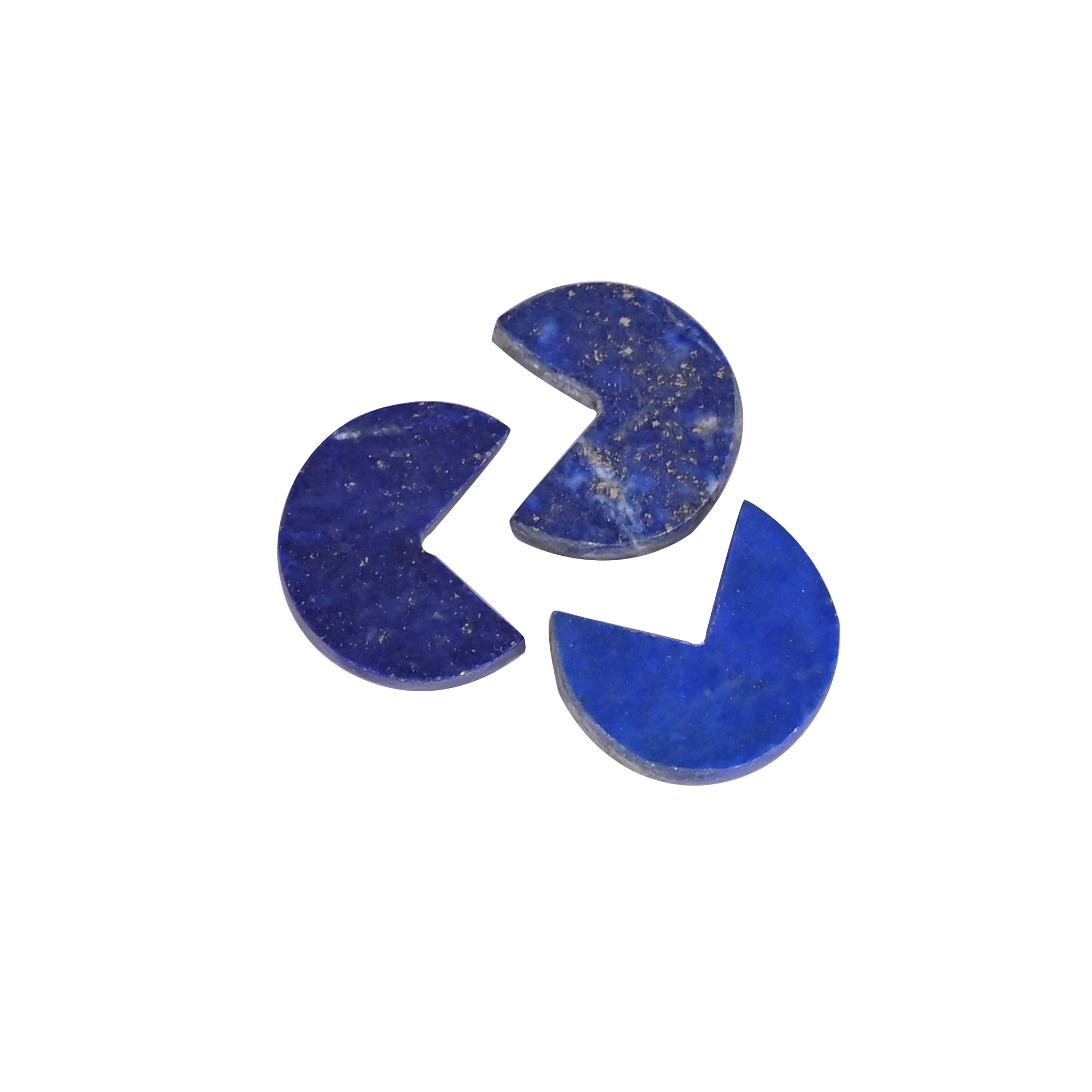 Natural Lapis Lazuli Loose Gemstone -54 Carat 15x12 mm Smooth Stone for Jewelry Making   1 Pcs