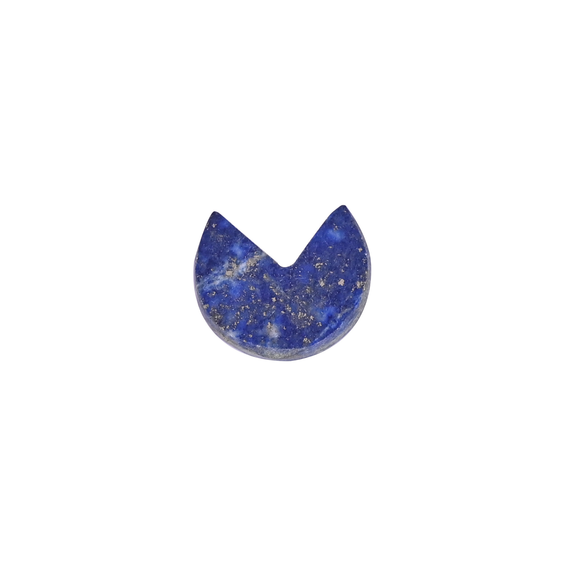 Natural Lapis Lazuli Loose Gemstone -54 Carat 15x12 mm Smooth Stone for Jewelry Making   1 Pcs