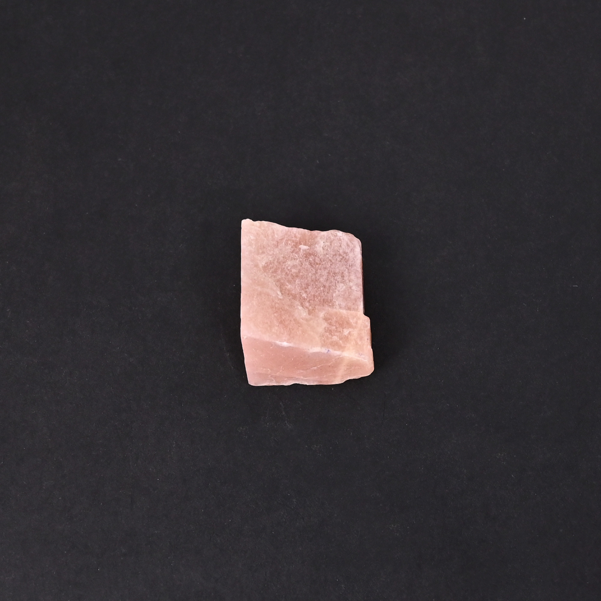 Natural Peach Moonstone Loose Gemstone 223 carat 16x15 mm Raw-Rough Stone for Jewelry Making 1 Pcs