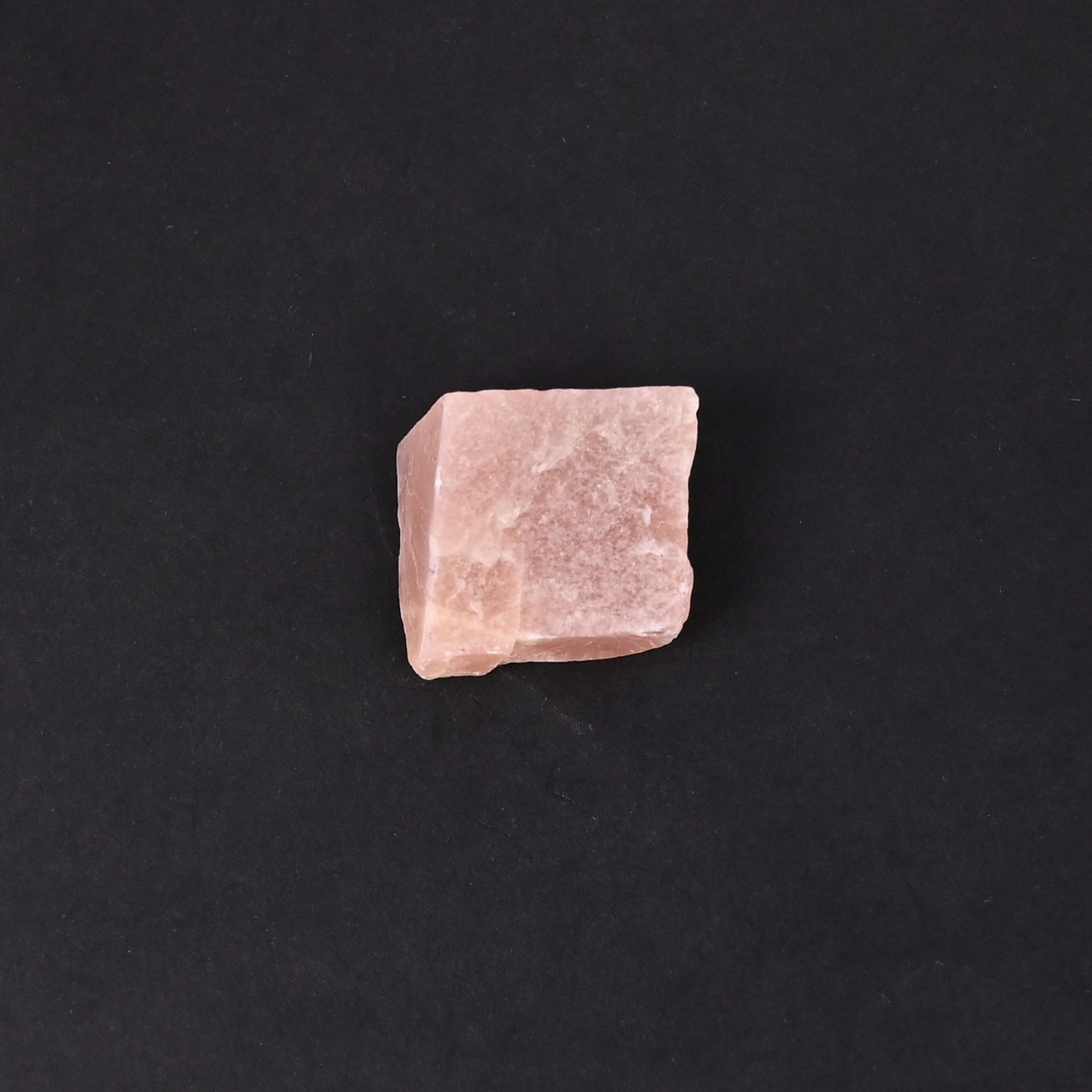 Natural Peach Moonstone Loose Gemstone 223 carat 16x15 mm Raw-Rough Stone for Jewelry Making  1 Pcs