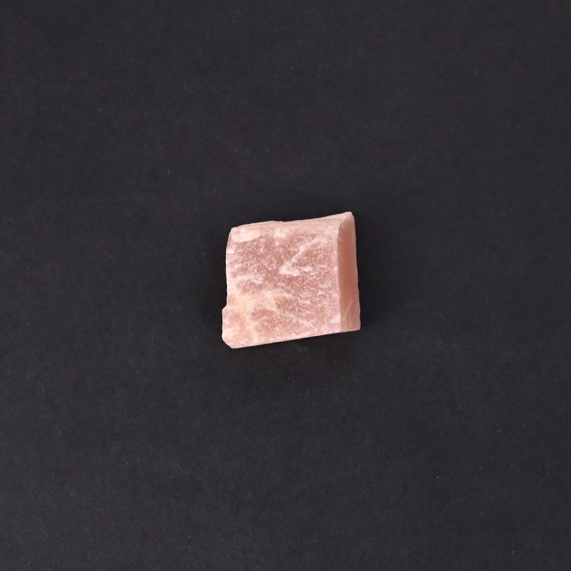 Natural Peach Moonstone Loose Gemstone 223 carat 16x15 mm Raw-Rough Stone for Jewelry Making 1 Pcs