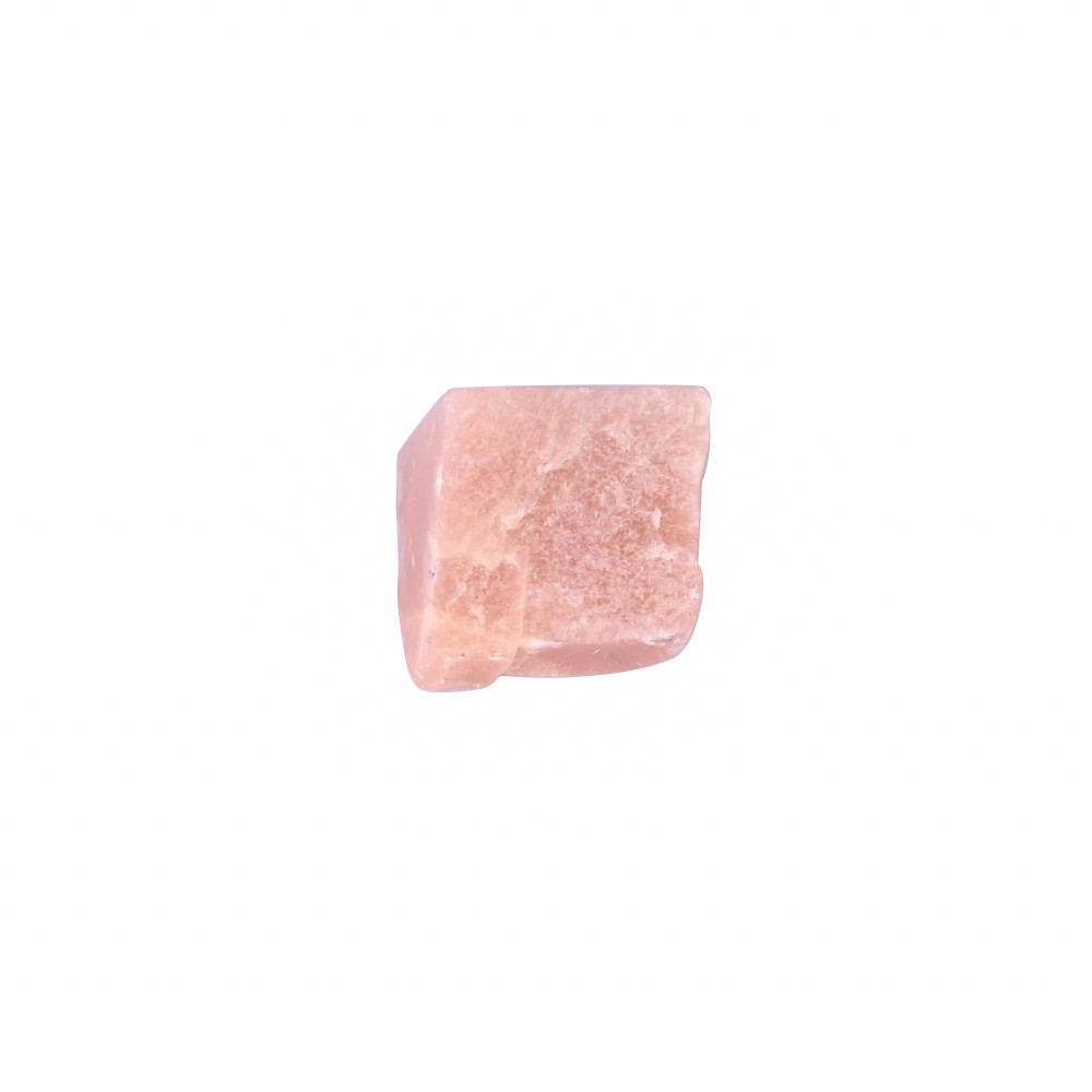 Image of Natural Peach Moonstone Loose Gemstone 22.3 carat 16x15 mm Raw-Rough Stone for Jewelry Making | 1 Pcs