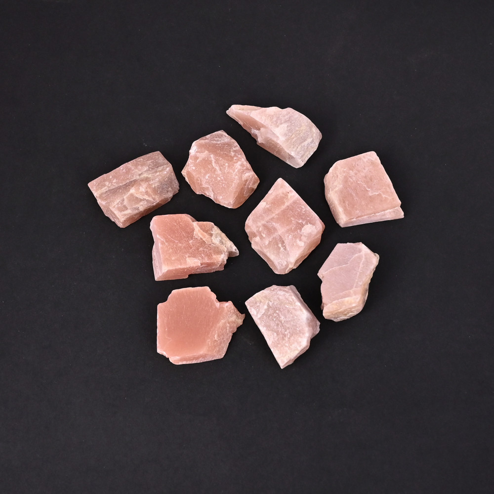 Image of Natural Peach Moonstone Loose Gemstone 19.1 carat 16x12 mm Raw-Rough Stone for Jewelry Making | 1 Pcs