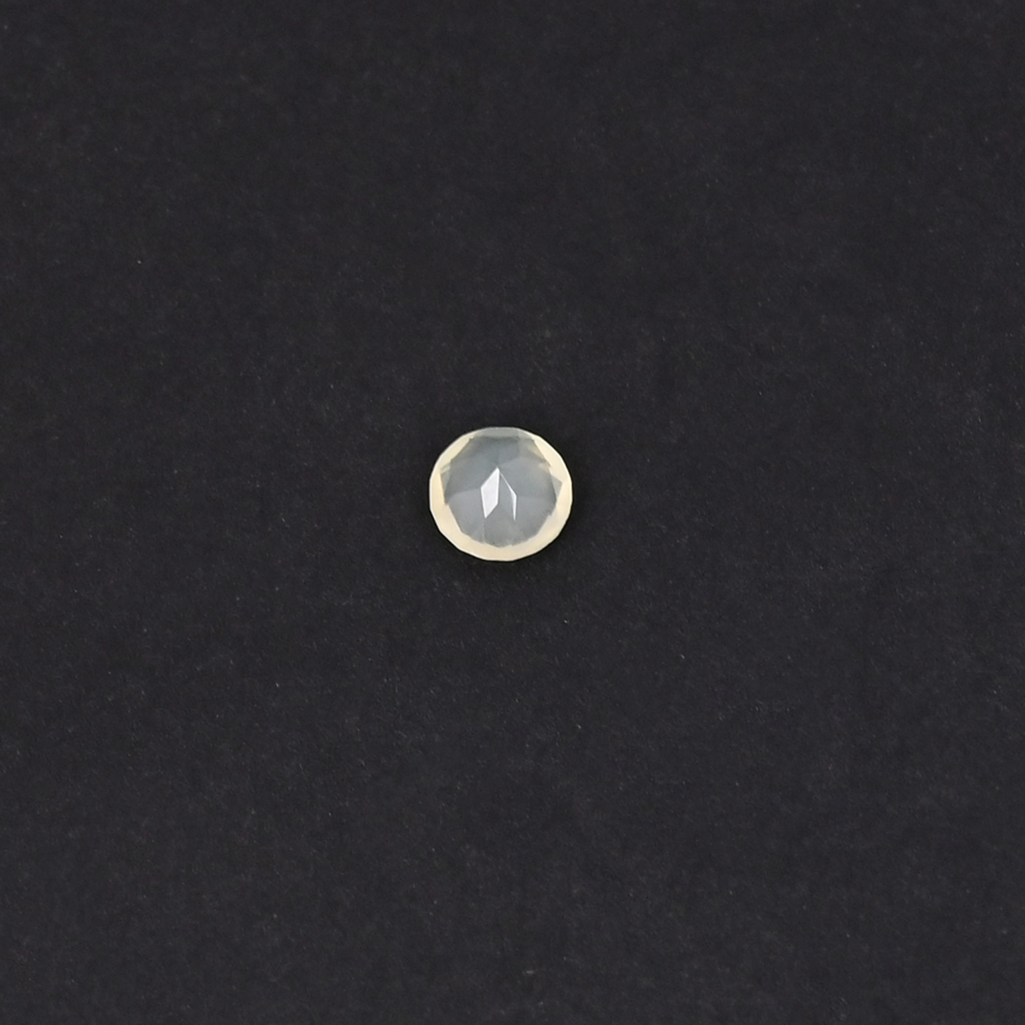 Natural Prehnite Loose Gemstone 25 Carat Round 5x5 mm Flat-back Cabochon for Jewelry Making 5 Pcs