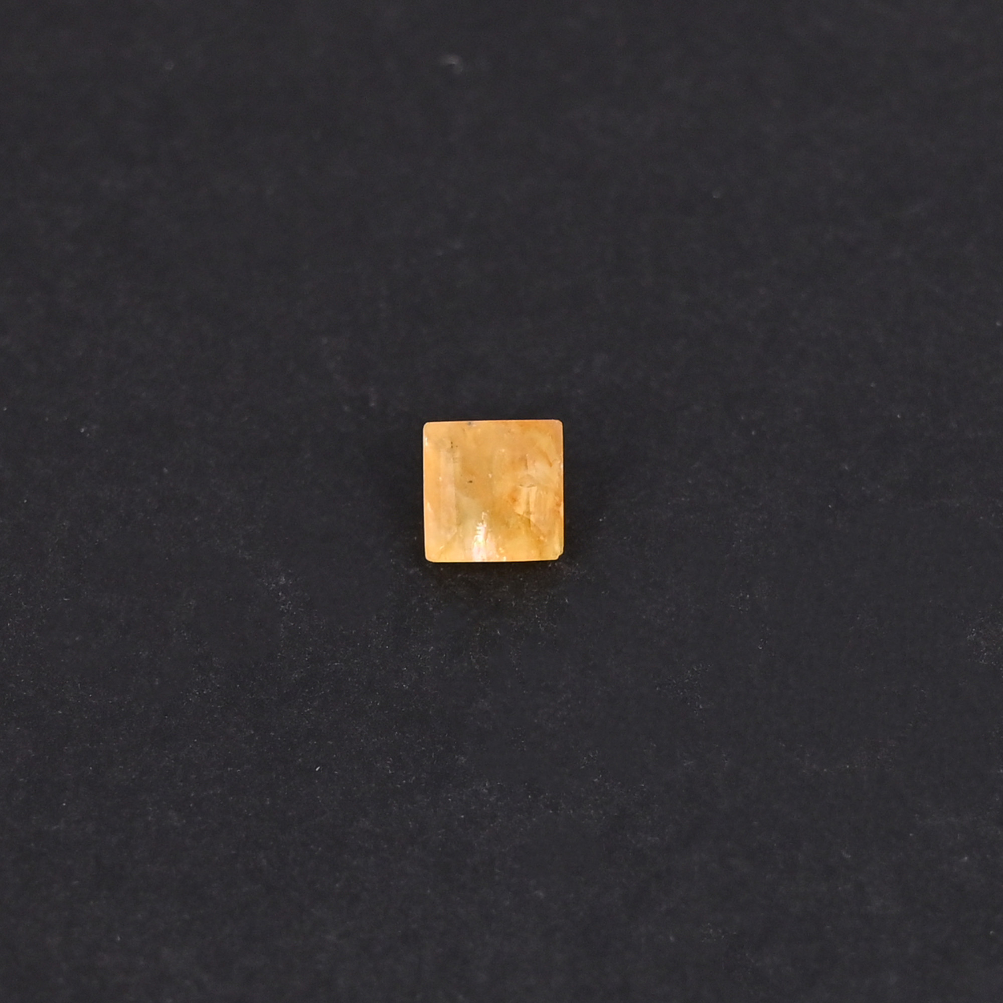 Natural Yellow Aventurine Loose Gemstone 25 Carat 5x5 mm Flat-back Cabochon for Jewelry Making  5 Pcs