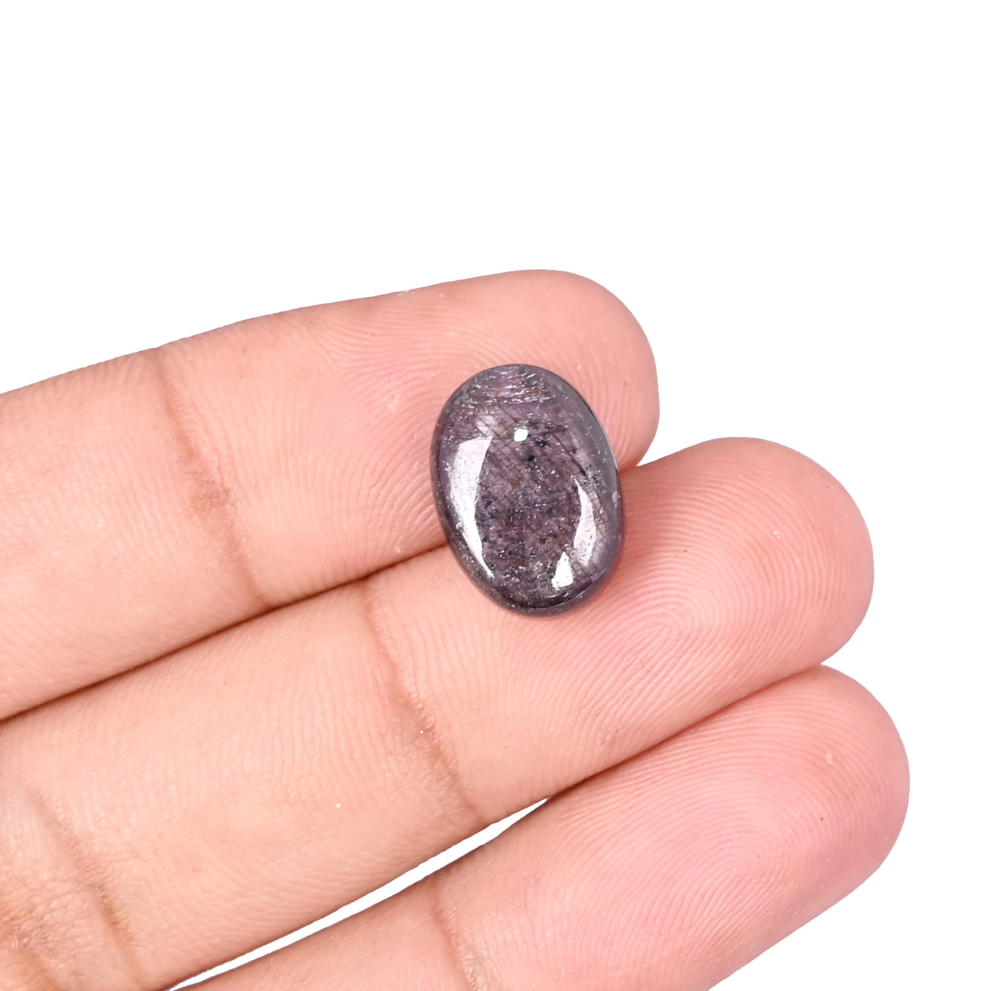 Dinosaur bone Loose Gemstone 104 Carat Oval 14x10 mm Flat-back Cabochon for Jewelry Making  1 Pcs