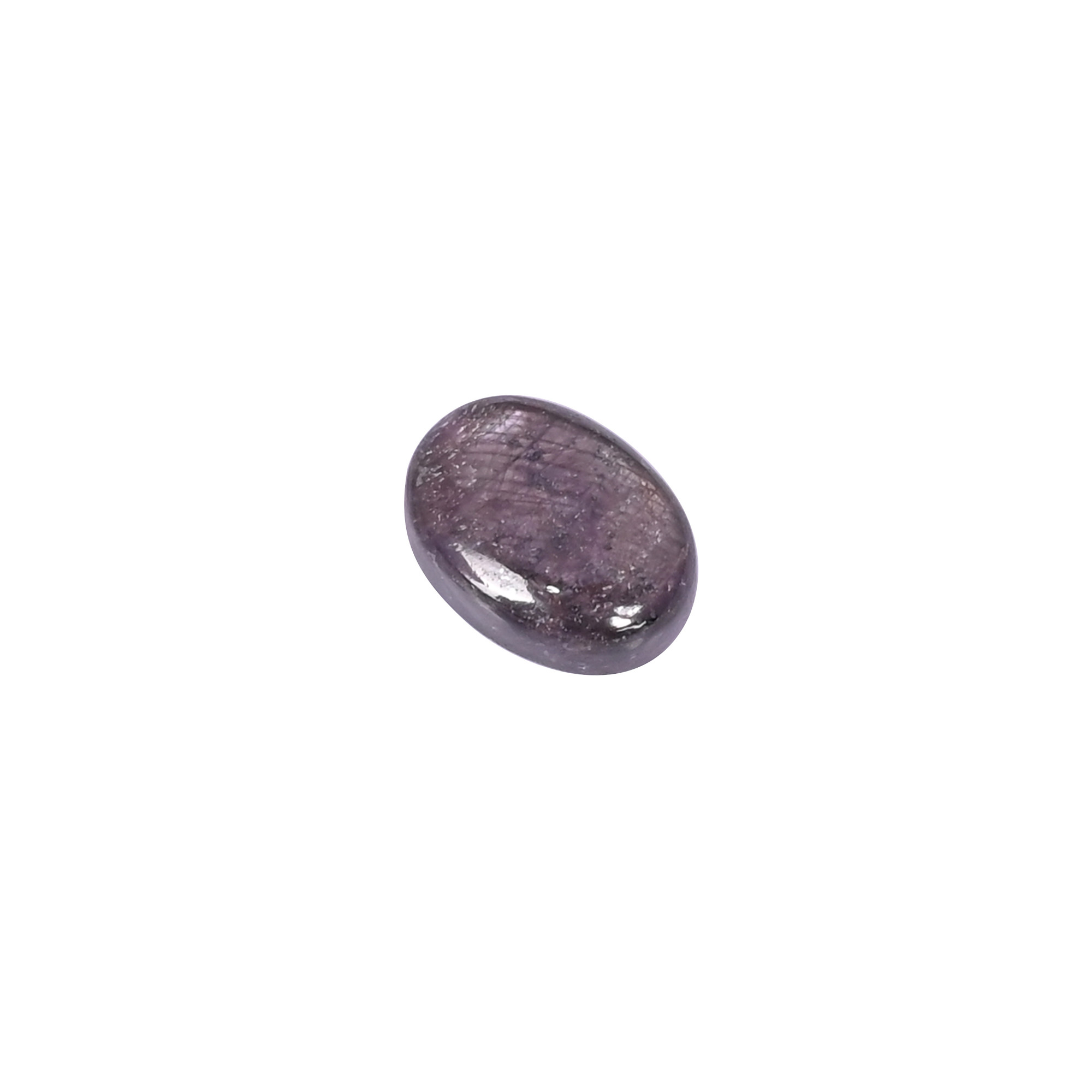Dinosaur bone Loose Gemstone 104 Carat Oval 14x10 mm Flat-back Cabochon for Jewelry Making 1 Pcs