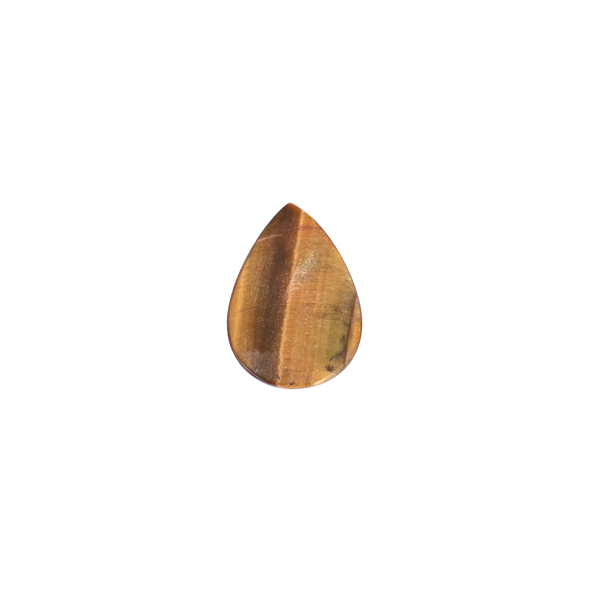Natural Golden Tiger Eye Pear Shape Cabochon Gemstone Wholesale Loose Polished Stone