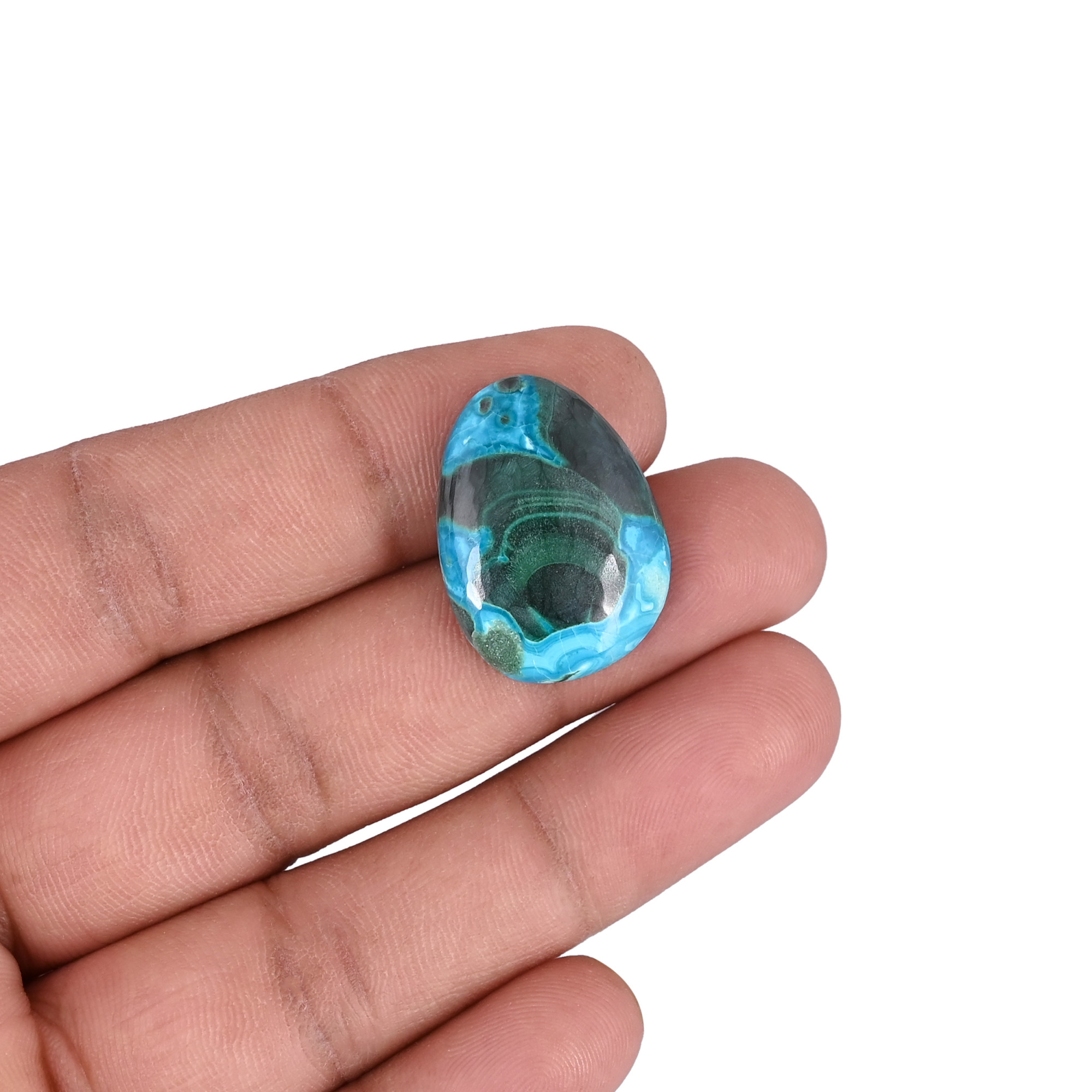 Chrysocolla Malachite Natural Stones Fancy Shape 12Pcs Wholesale Lot 31520Cts Making for Jewelry