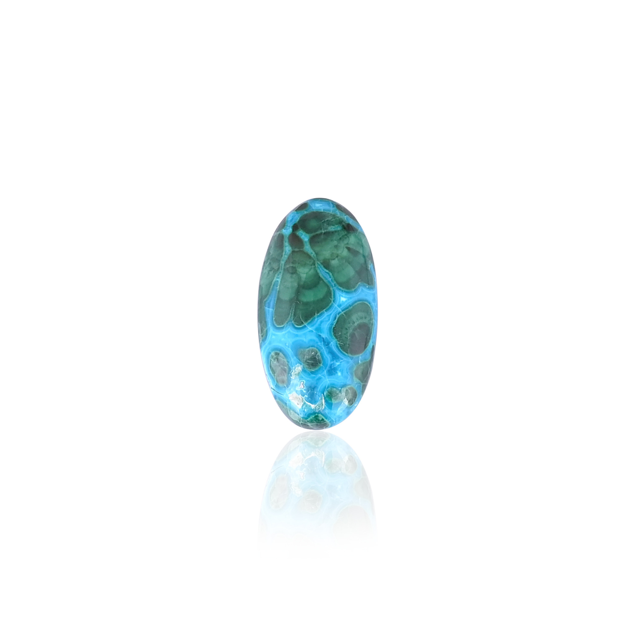 Chrysocolla Malachite Natural Stones Oval Shape 17Pcs Making for Jewelry 26560Cts Wholesale Lot