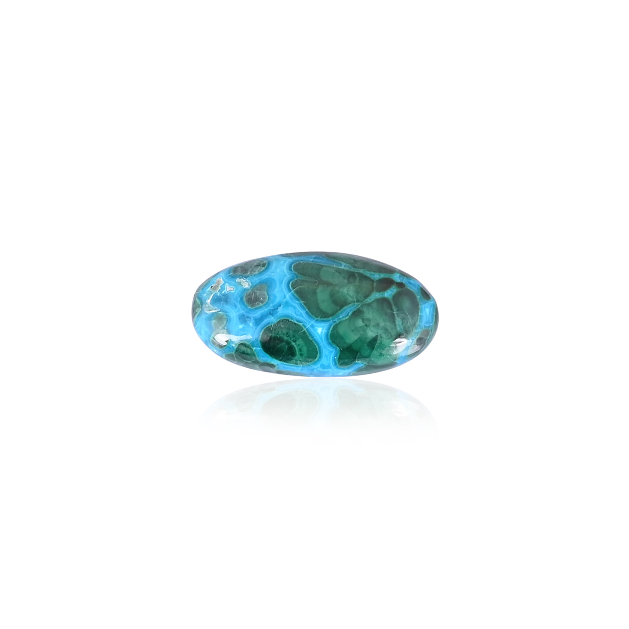 Chrysocolla Malachite Natural Stones Oval Shape 17Pcs Making for Jewelry 26560Cts Wholesale Lot