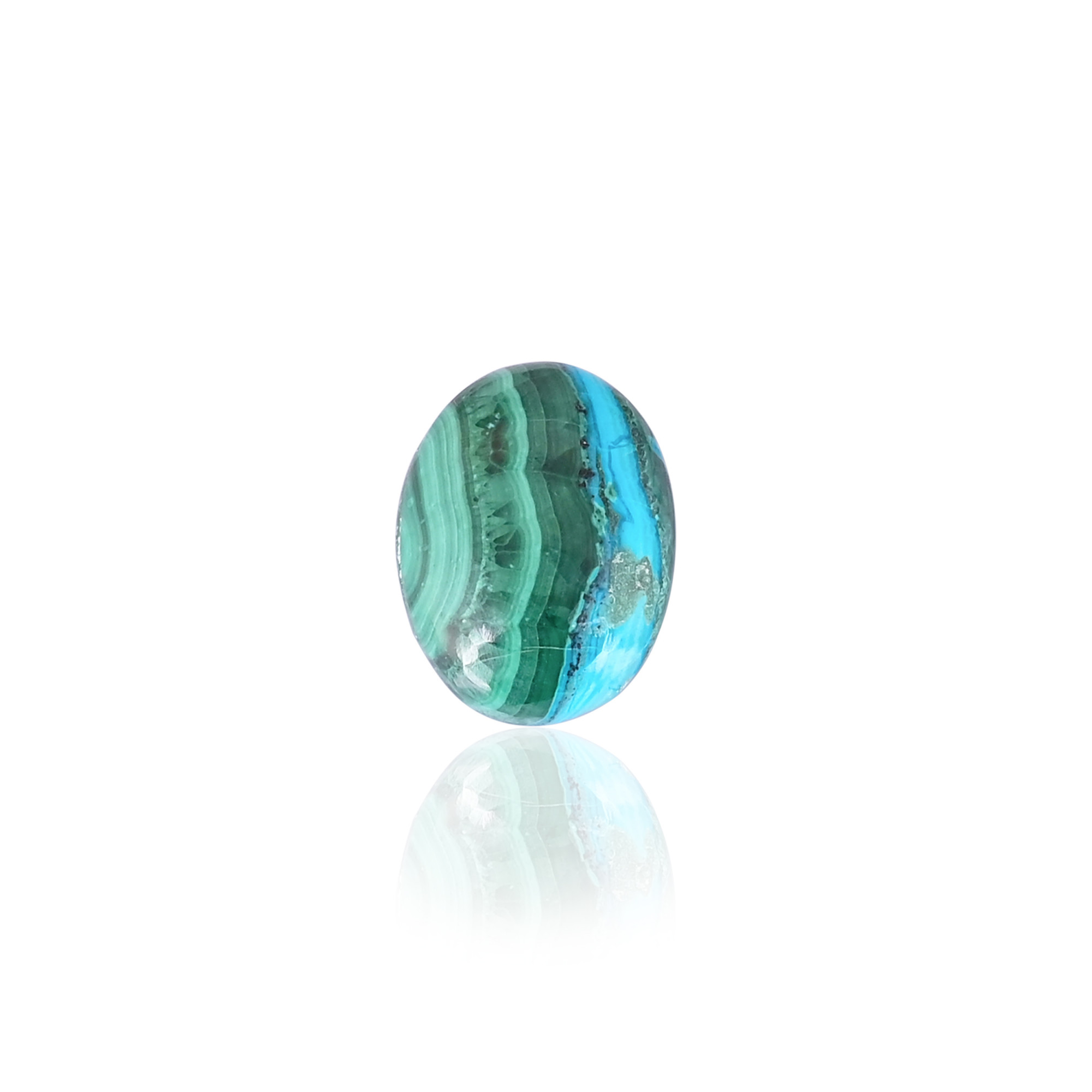 Chrysocolla Malachite Natural Stones Oval Shape 12Pcs Wholesale Lot 216Cts Making for jewelry