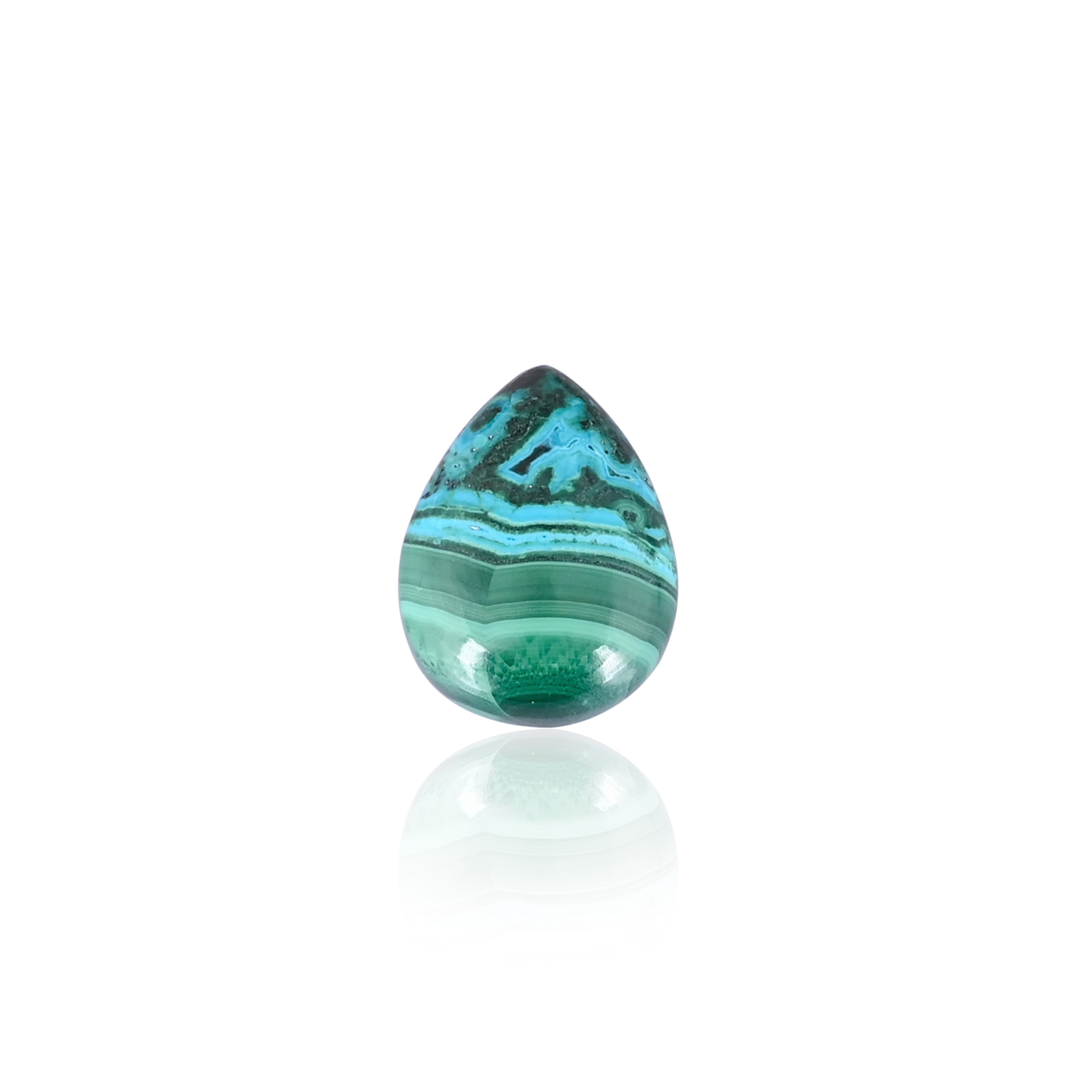 Chrysocolla Malachite Natural Stones 15640Cts Pear Shape 10pcs Wholesale Lot For Making Designer Jewelry