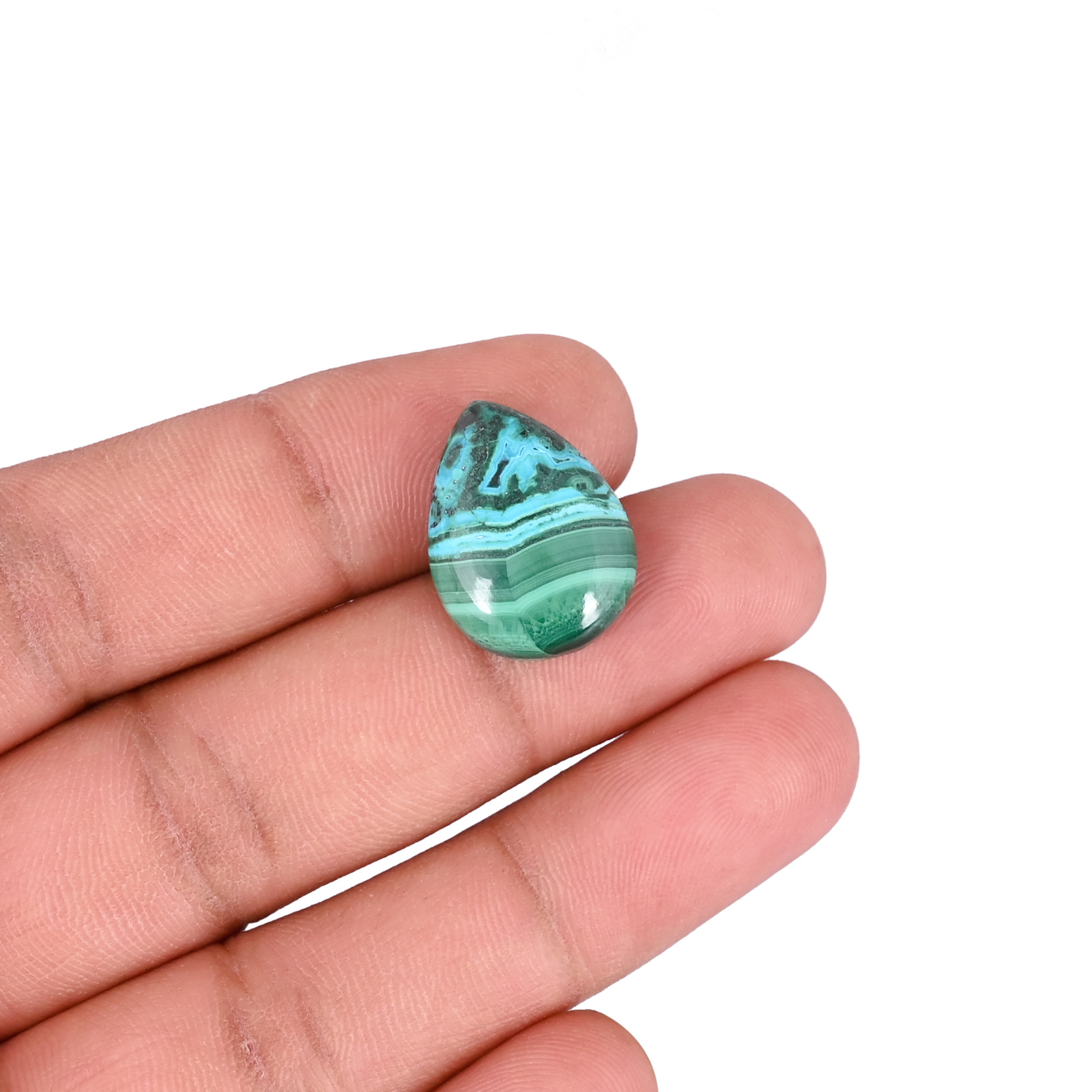 Chrysocolla Malachite Natural Stones 15640Cts Pear Shape 10pcs Wholesale Lot For Making Designer Jewelry