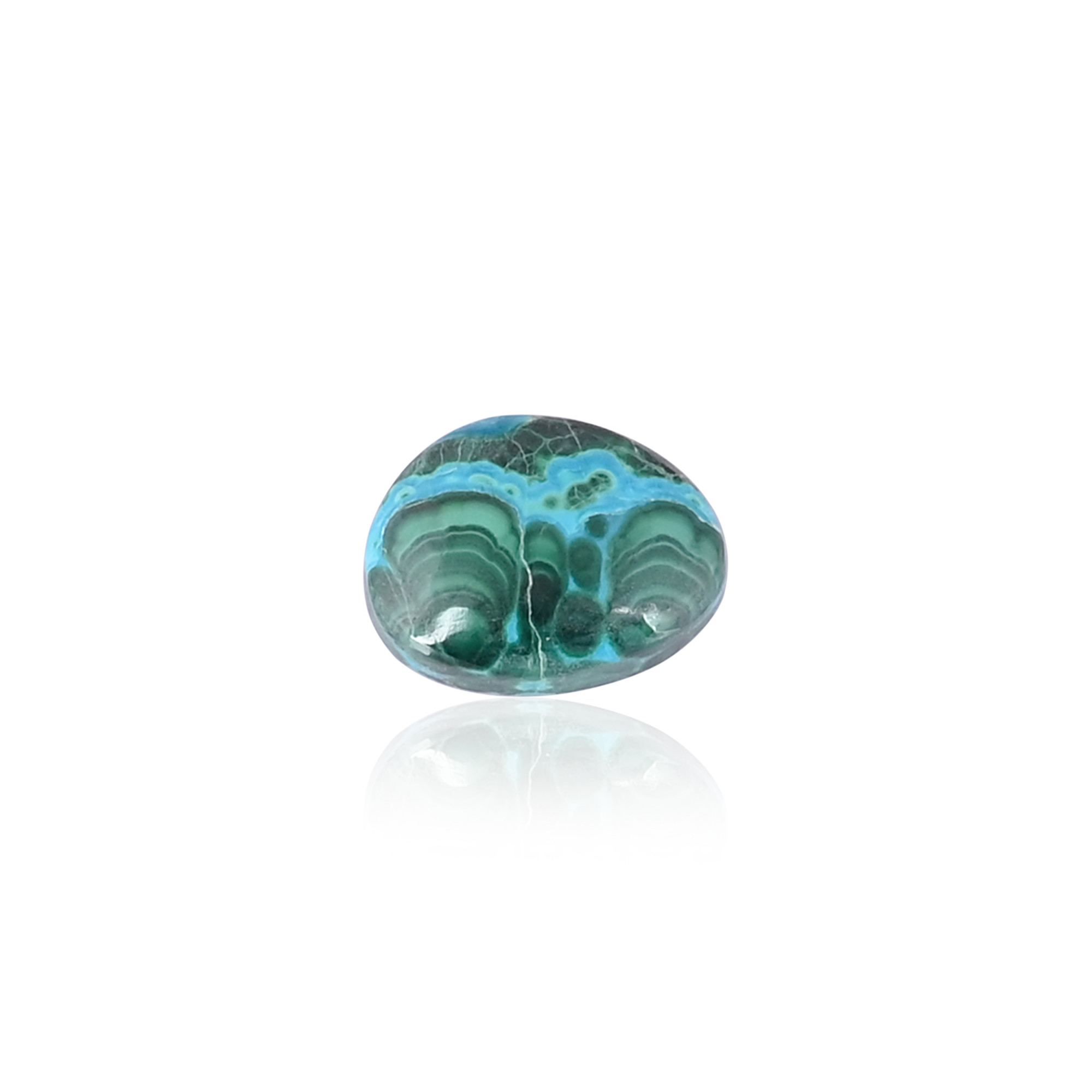 Chrysocolla Malachite Natural Stones Oval Shape 15Pcs Wholesale Lot 6335Cts Making For Jewelry
