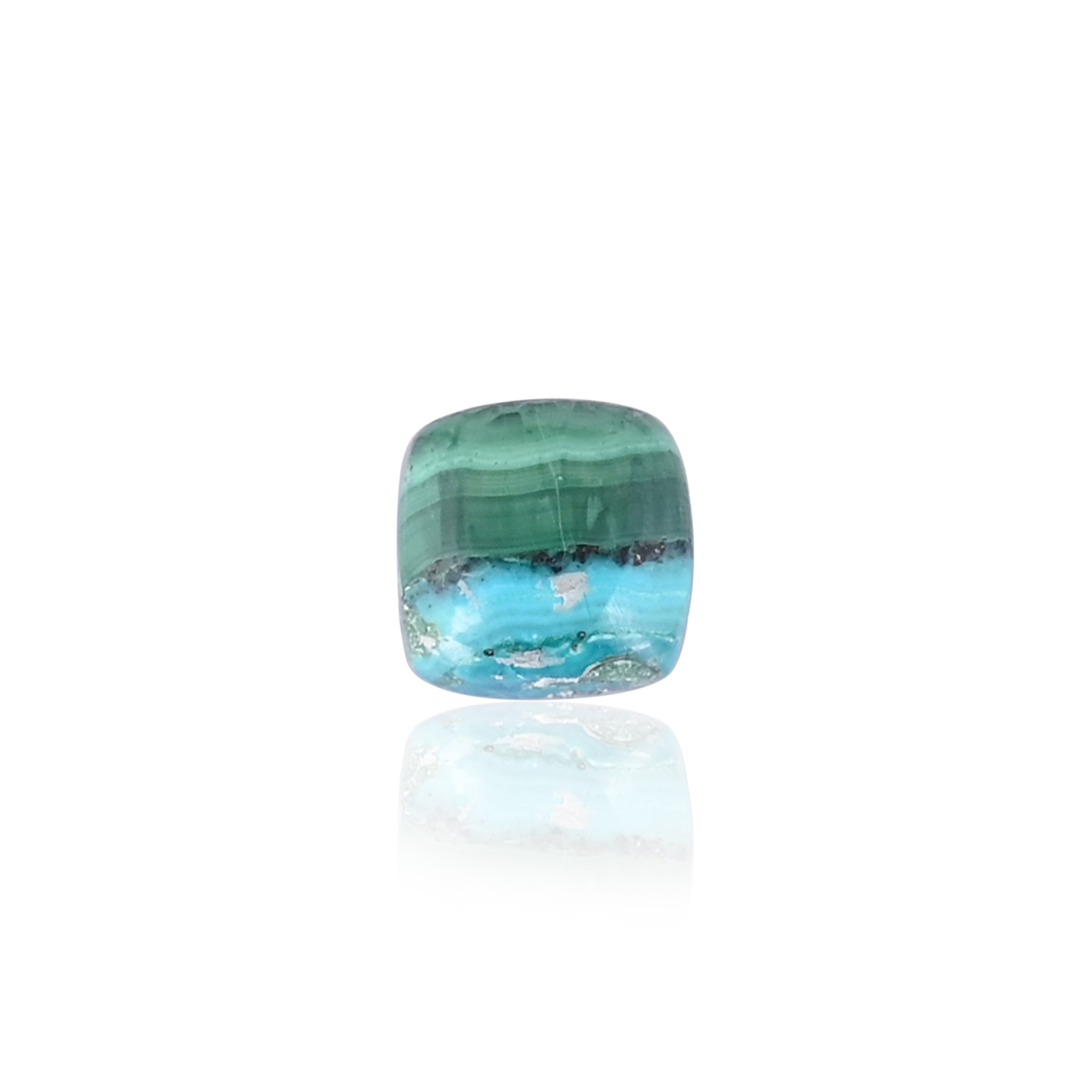 Chrysocolla Malachite Stones 2920Cts for making Jewelry 6pcs Cushion Shape Wholesale Lot