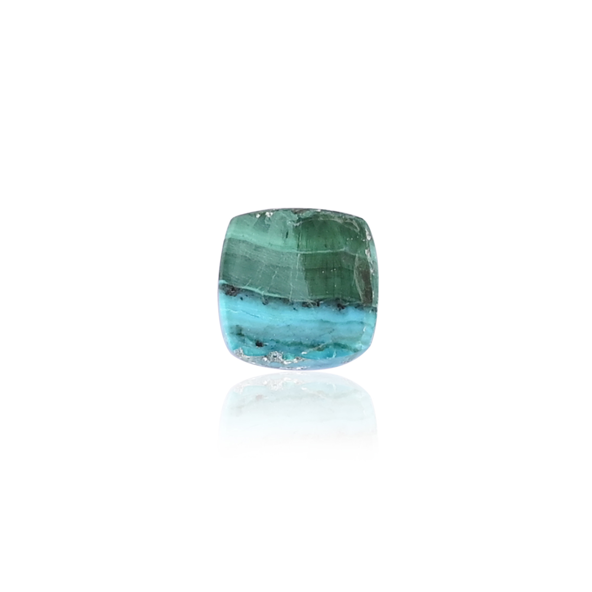 Chrysocolla Malachite Stones 2920Cts for making Jewelry 6pcs Cushion Shape Wholesale Lot