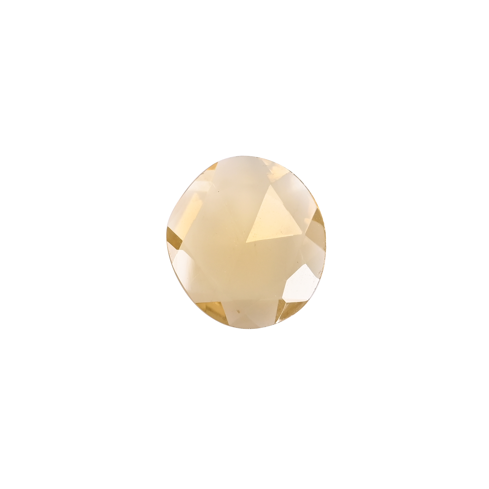 Ishu Gems Natural Beer Quartz Loose Gemstone 205 Ct Oval Rose Cut 24x22 mm Customizable-For Jewelry Making Wholesale Supply