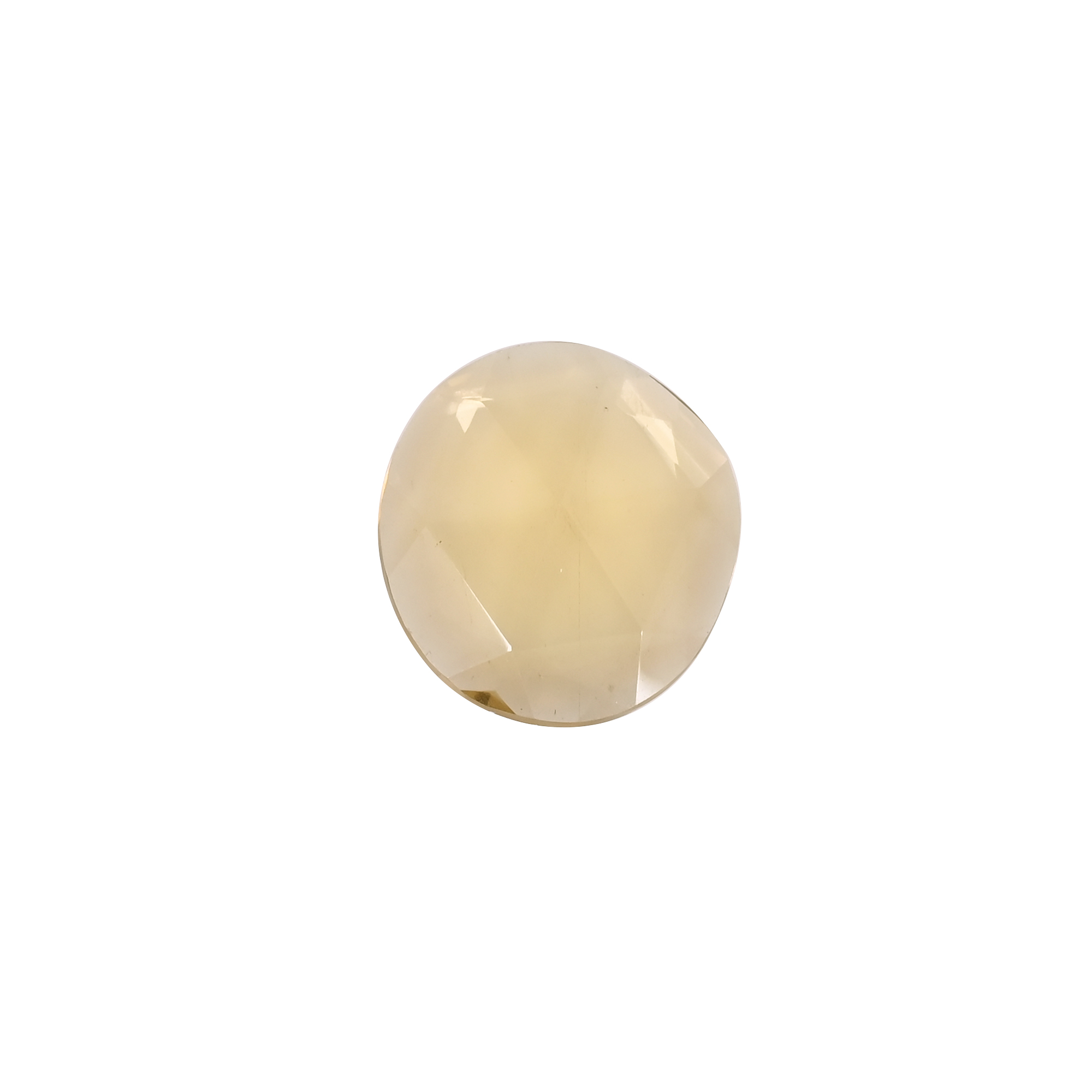 Ishu Gems Natural Beer Quartz Loose Gemstone 205 Ct Oval Rose Cut 24x22 mm Customizable-For Jewelry Making Wholesale Supply