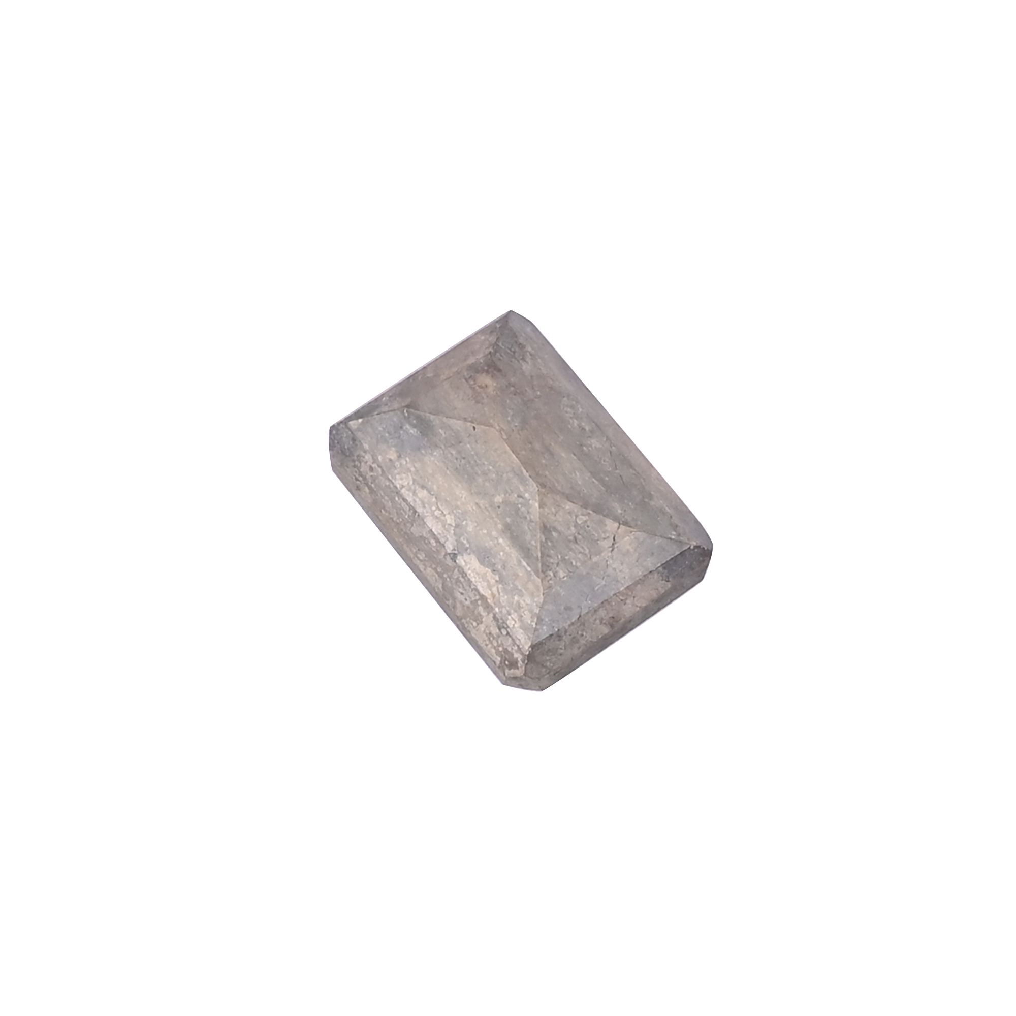 Natural Pyrite Loose Gemstone 235 Carat Rectangle 18x13 mm Flat-back Cabochon for Jewelry Making  1 Pcs