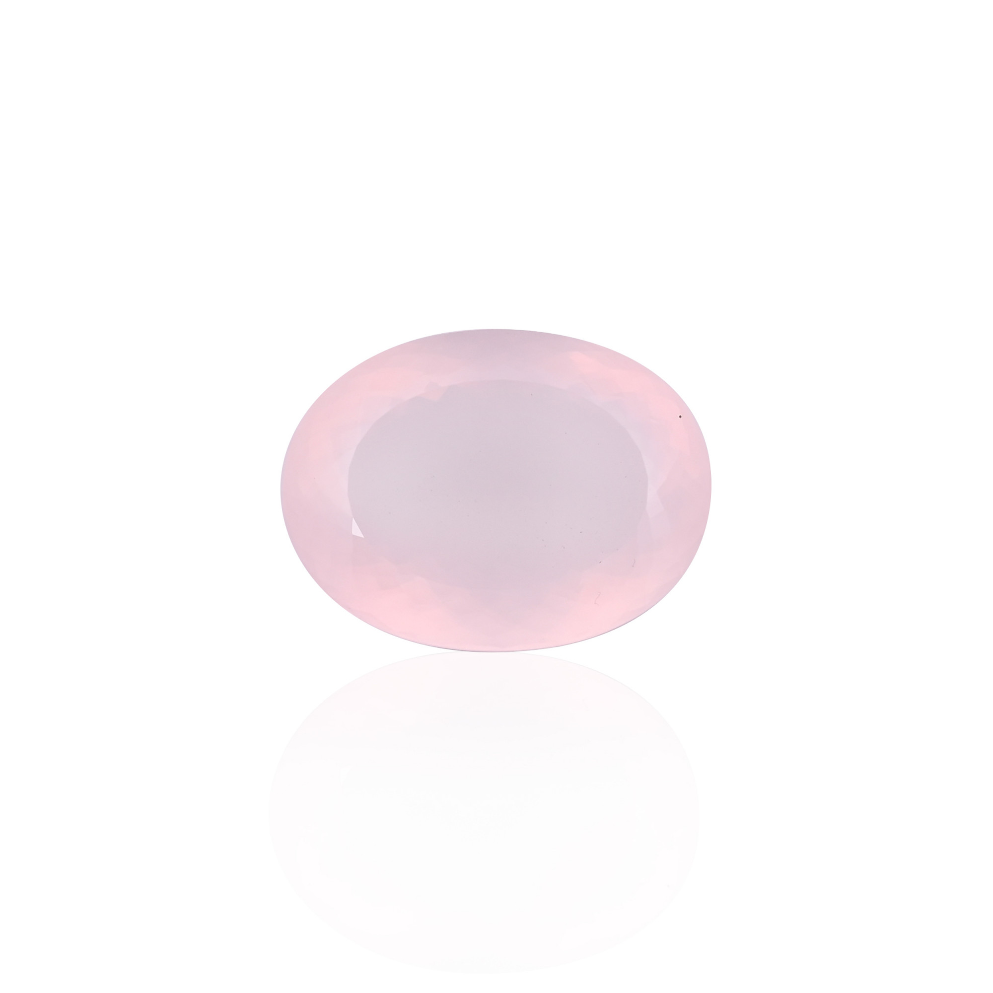 Natural Rose Quartz 38X28MM Oval Normal Cut 12670Cts 1 Piece Gemstone For Making Jewelry