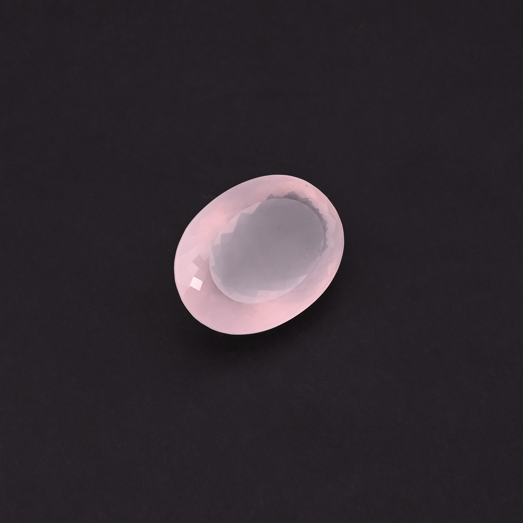 Natural Rose Quartz 38X28MM Oval Normal Cut 12670Cts 1 Piece Gemstone For Making Jewelry
