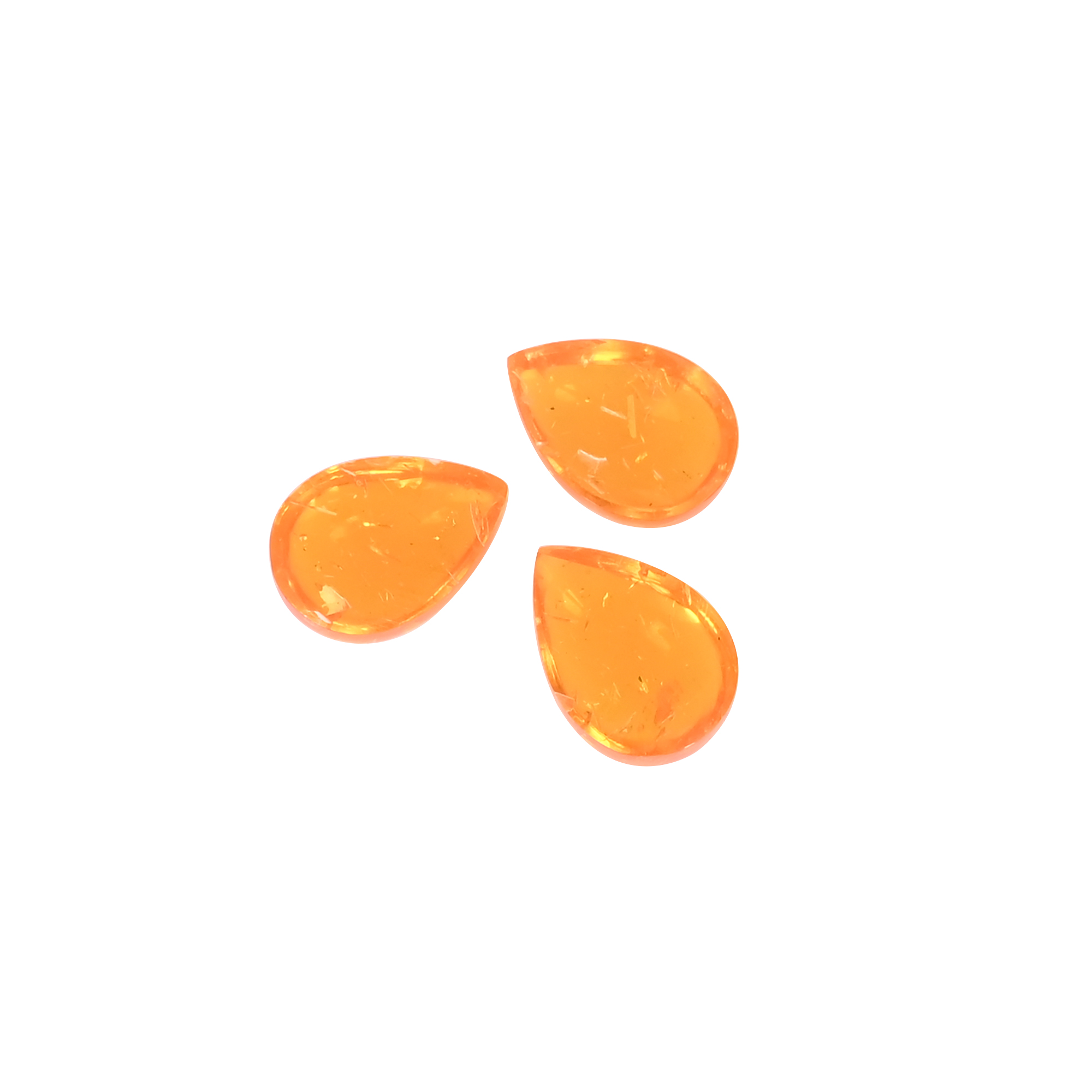 PreWholesale Synthetic Amber Gemstone Natural Look Artificial Amber Cabochon for Jewelry Making