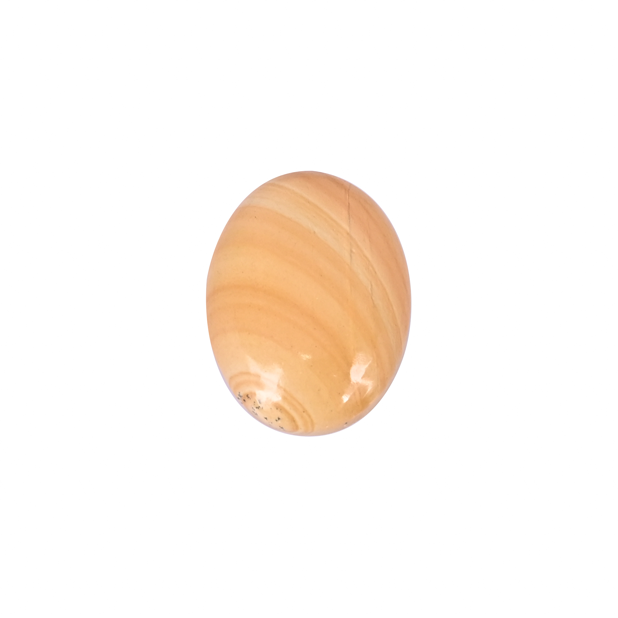 Natural Jasper Loose Gemstone 211 Carat Oval 25x19 mm Flat-back Cabochon for Jewelry Making 1 Pcs
