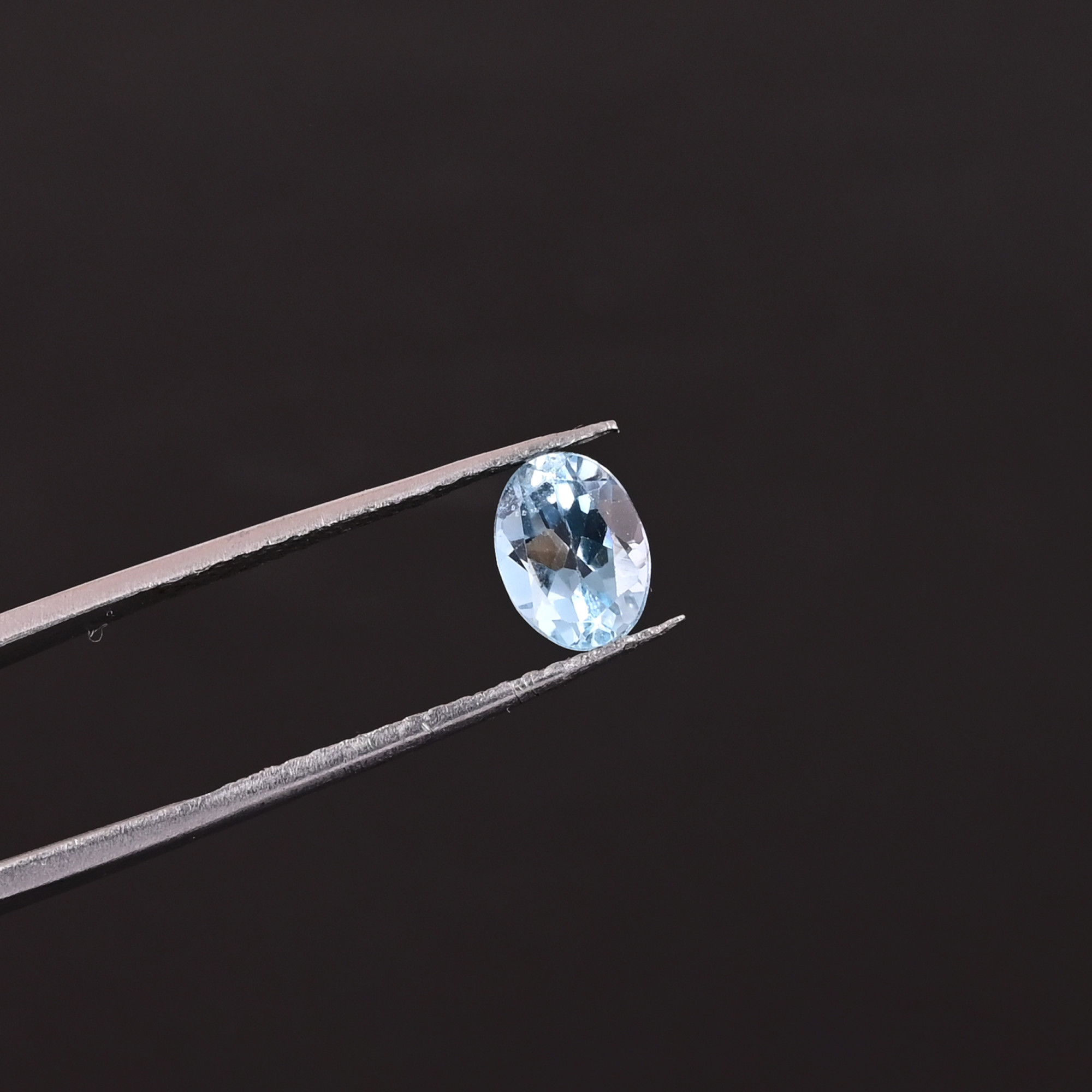 Natural Sky Blue Topaz 8X6MM Oval Normal Cut 265Cts 2pcs Gemstone Lot for Making Jewelry