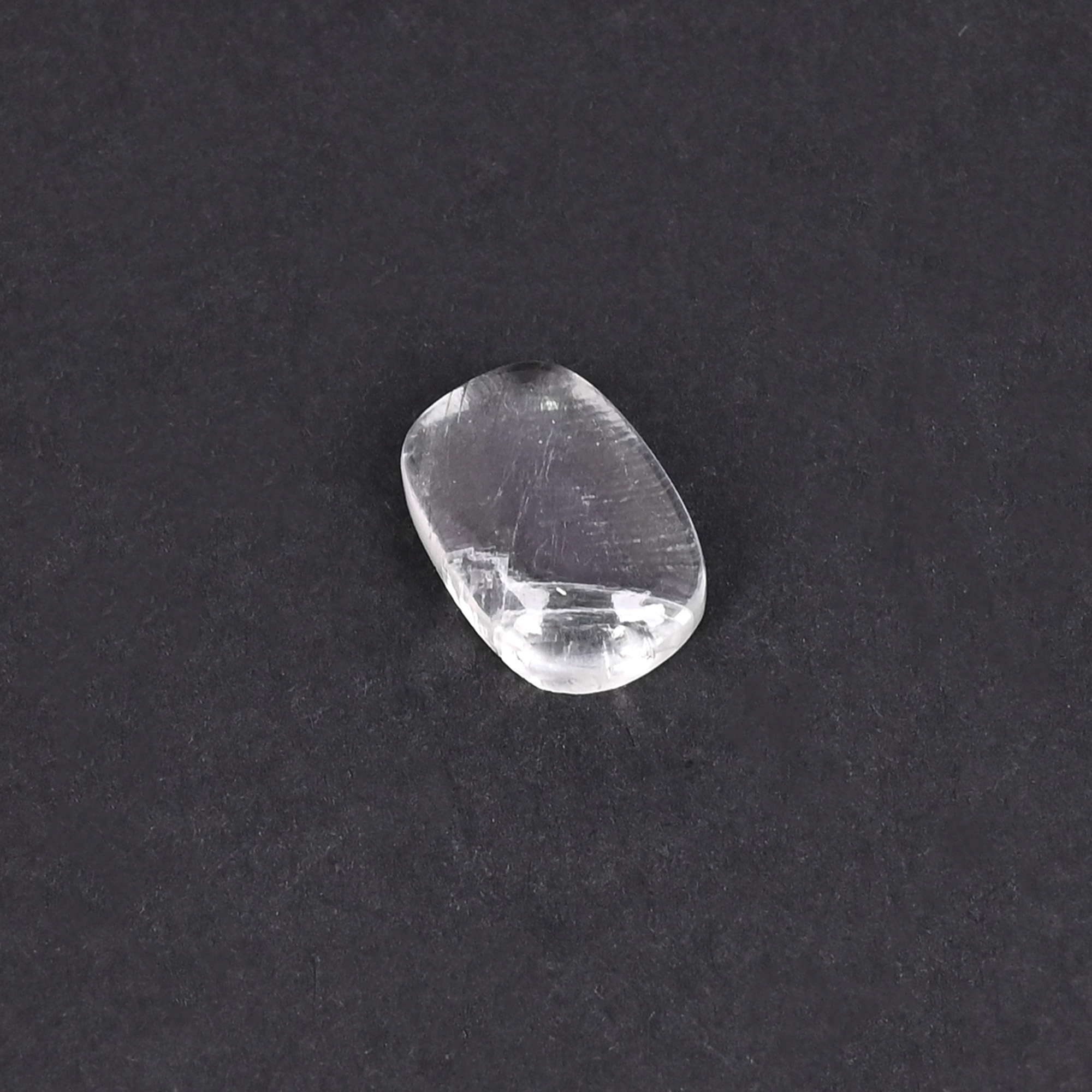 Natural Kunzite Loose Gemstone 83 Carat Rectangle 14x10 mm Flat-back Cabochon for Jewelry Making  1 Pcs