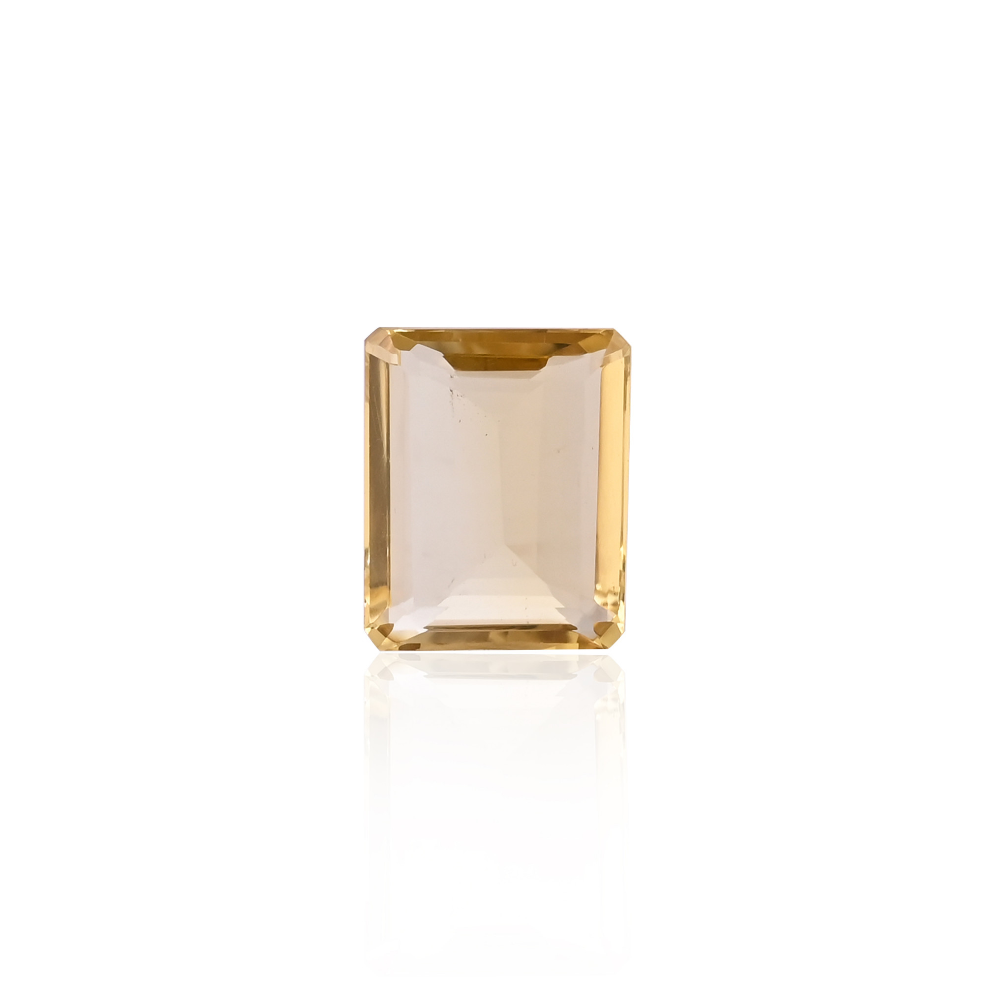 Natural Lemon Quartz 19X24MM Octagon Cut 3410Cts 1 Piece Gemstone For Making Jewelry