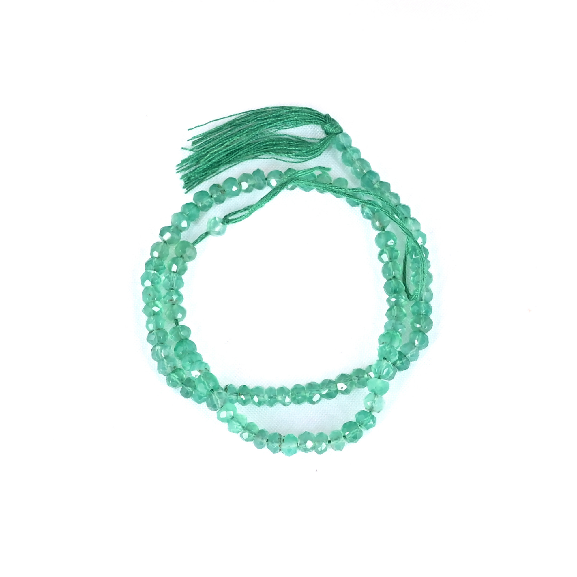 Natural Green Fluorite Loose Gemstone 10 Gram Mix Size Irregular Briolette Faceted Beads Strand for Jewelry Making 1 Line Strand