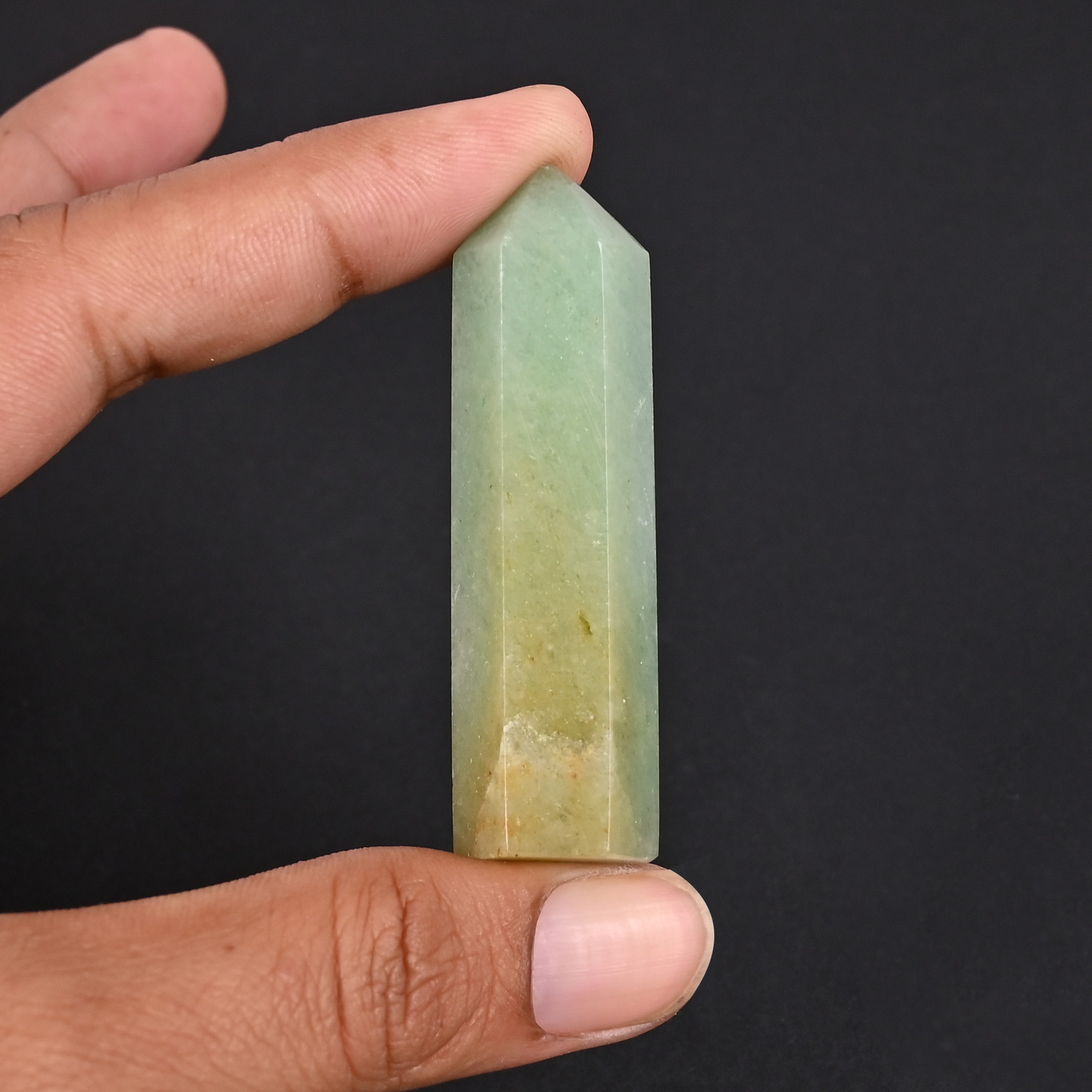 Natural Aquamarine Loose Gemstone 1416 Carat Pencil Shape 60x15 mm Faceted Cut for Jewelry Making 1 Pcs