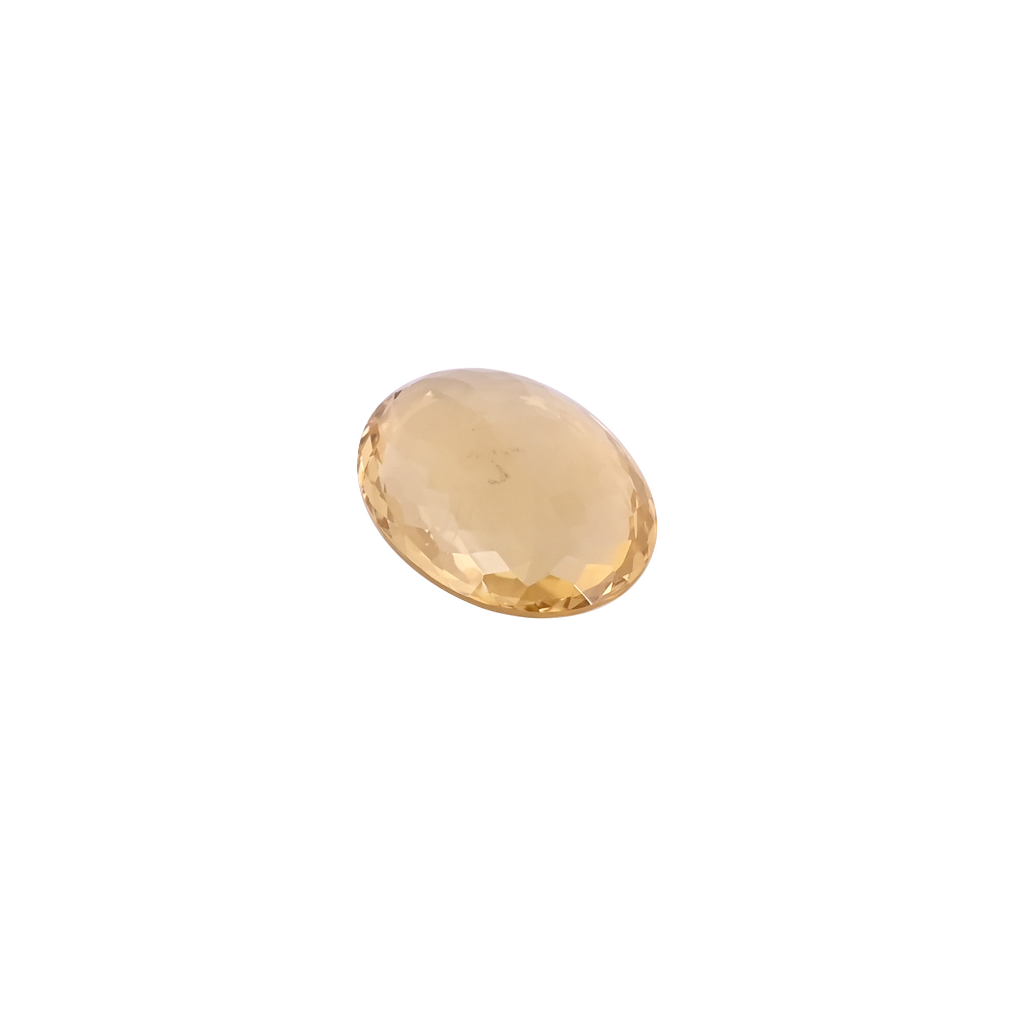 Natural Lemon Quartz 28X21MM Oval Normal Cut 3530Cts 1 Piece Gemstone For Making Jewelry
