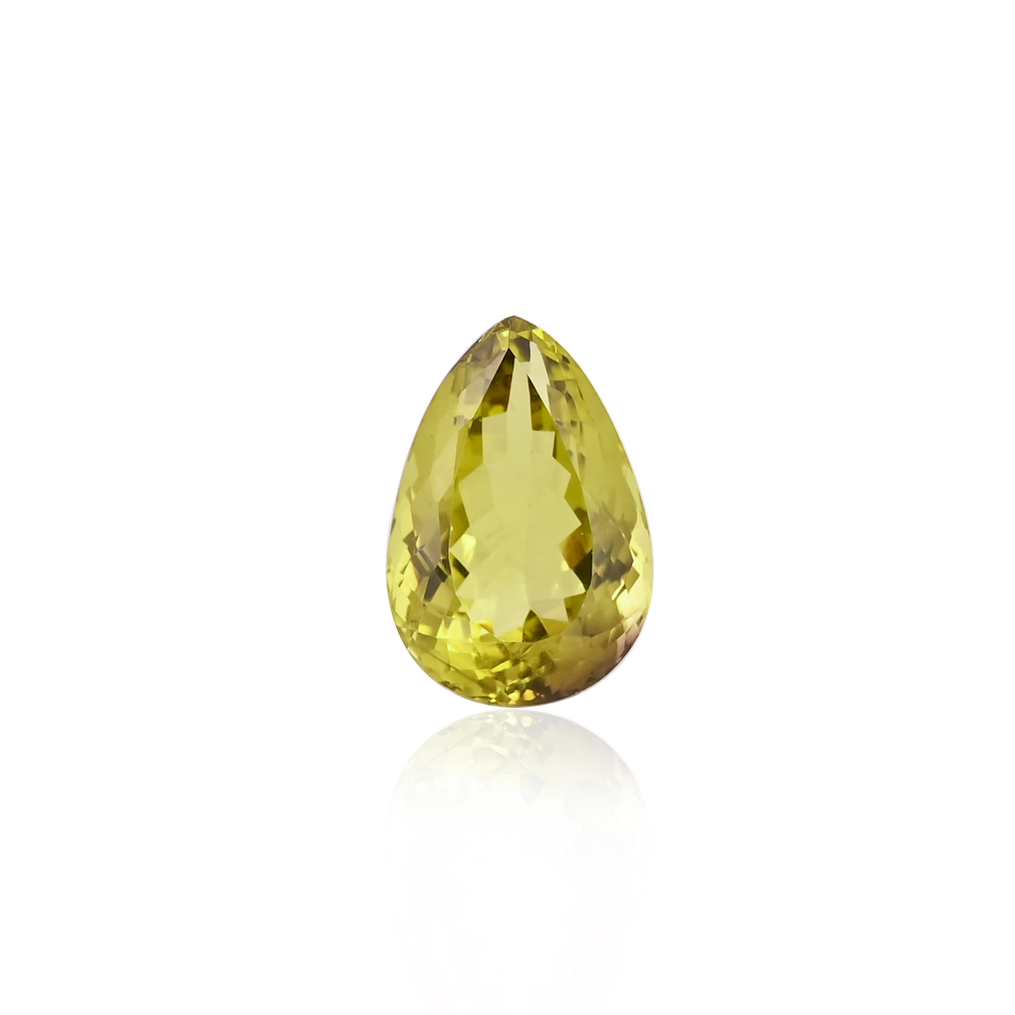 Natural Lemon Quartz 24X16MM Pear Normal Cut 3035Cts 1 Piece Gemstone For Making Jewelry