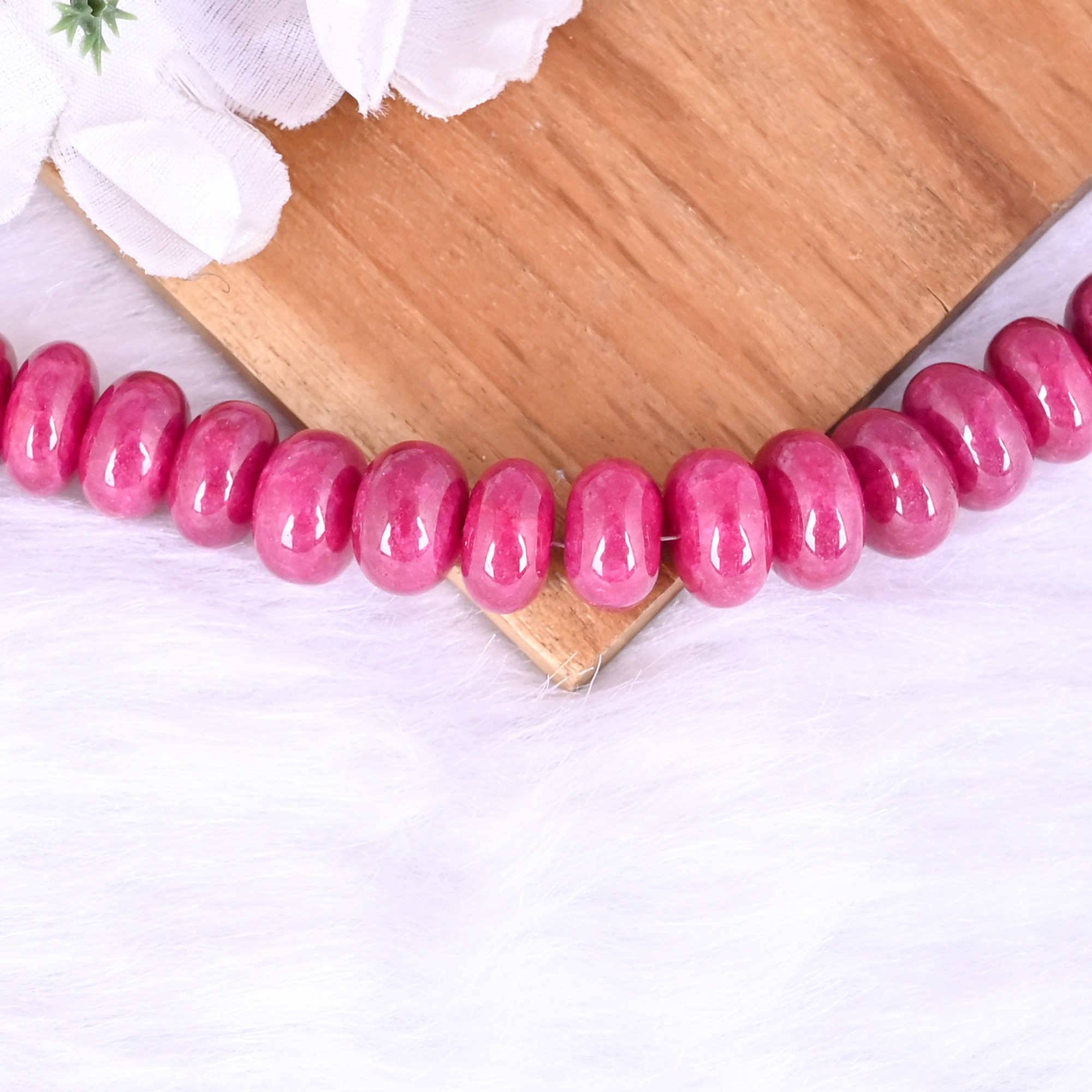 Natural Agate Loose Gemstone 577 Gram 15x8 mm Round Briolette Smooth Beads Strand for Jewelry Making  1 Line Strand