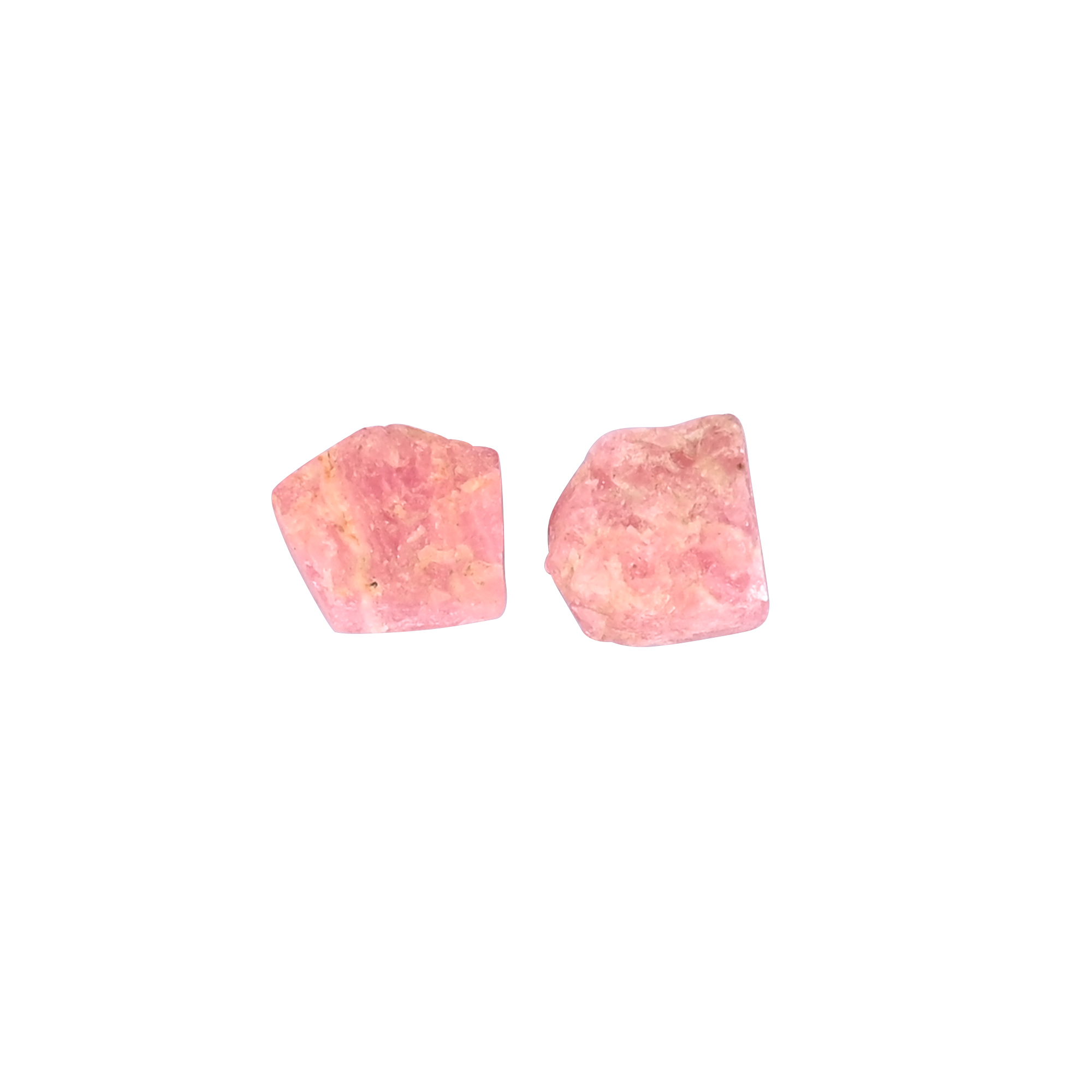 Natural Rhodochrosite Loose Gemstone 94 Carat Irregular 8x8 mm Flat-back for Jewelry Making 1 Pcs