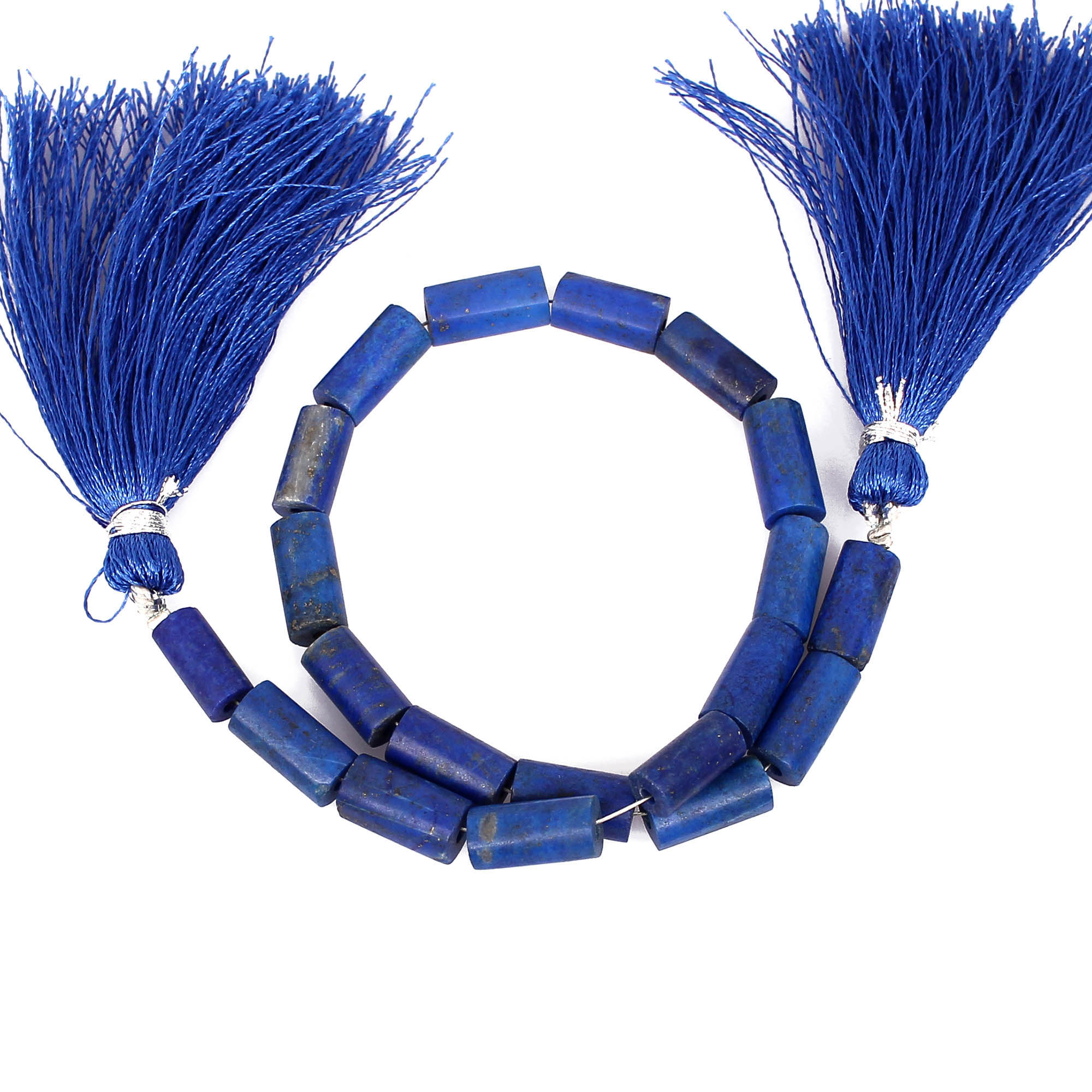 Natural Lapis lazuli Loose Gemstone 137 Gram 11x5 mm Briolette Smooth Beads Strand for Jewelry Making  1 Line Strand