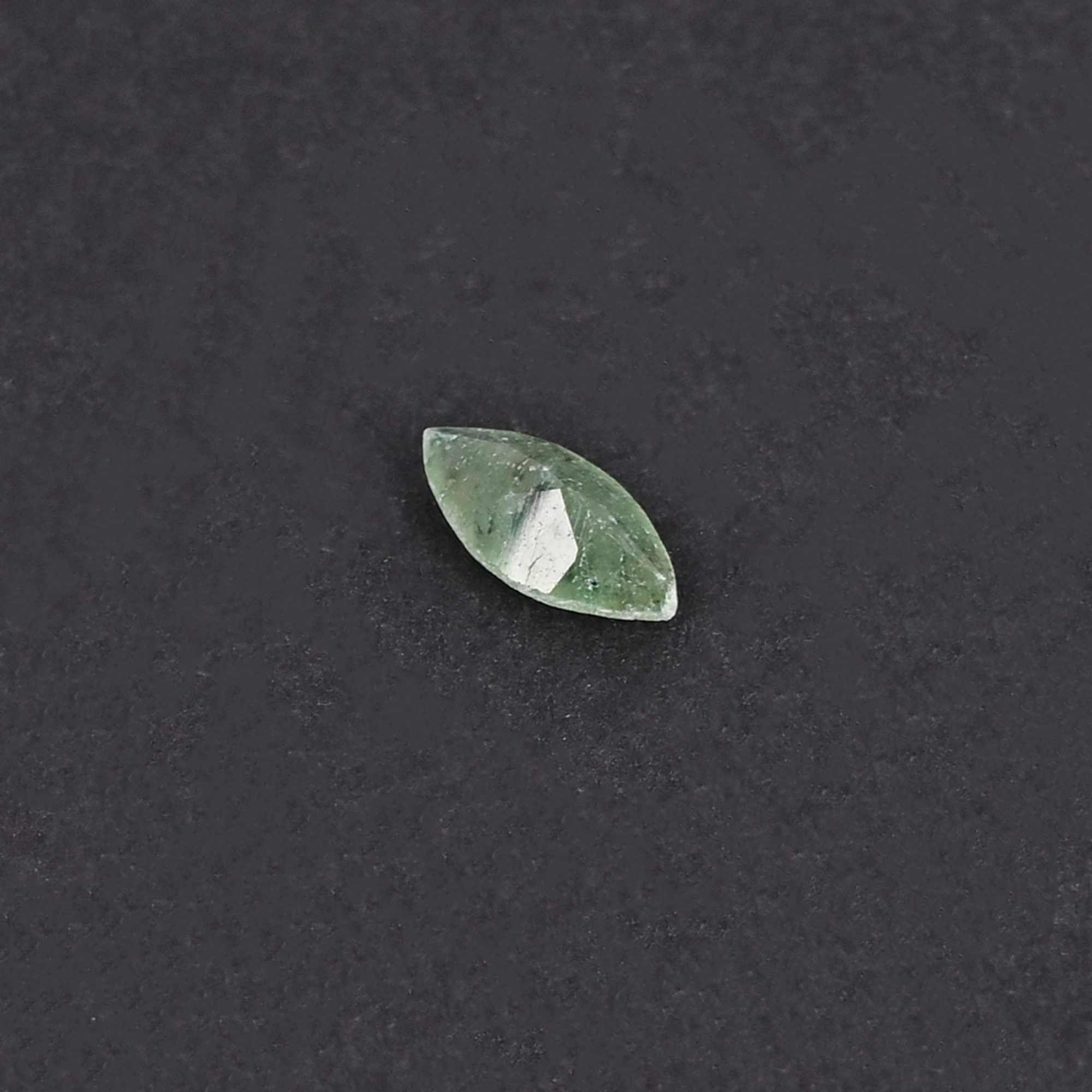 Natural Green Aventurine Loose Gemstone 1 Carat Marquise 10x5 mm Flat-back Cabochon for Jewelry Making  1 Pcs