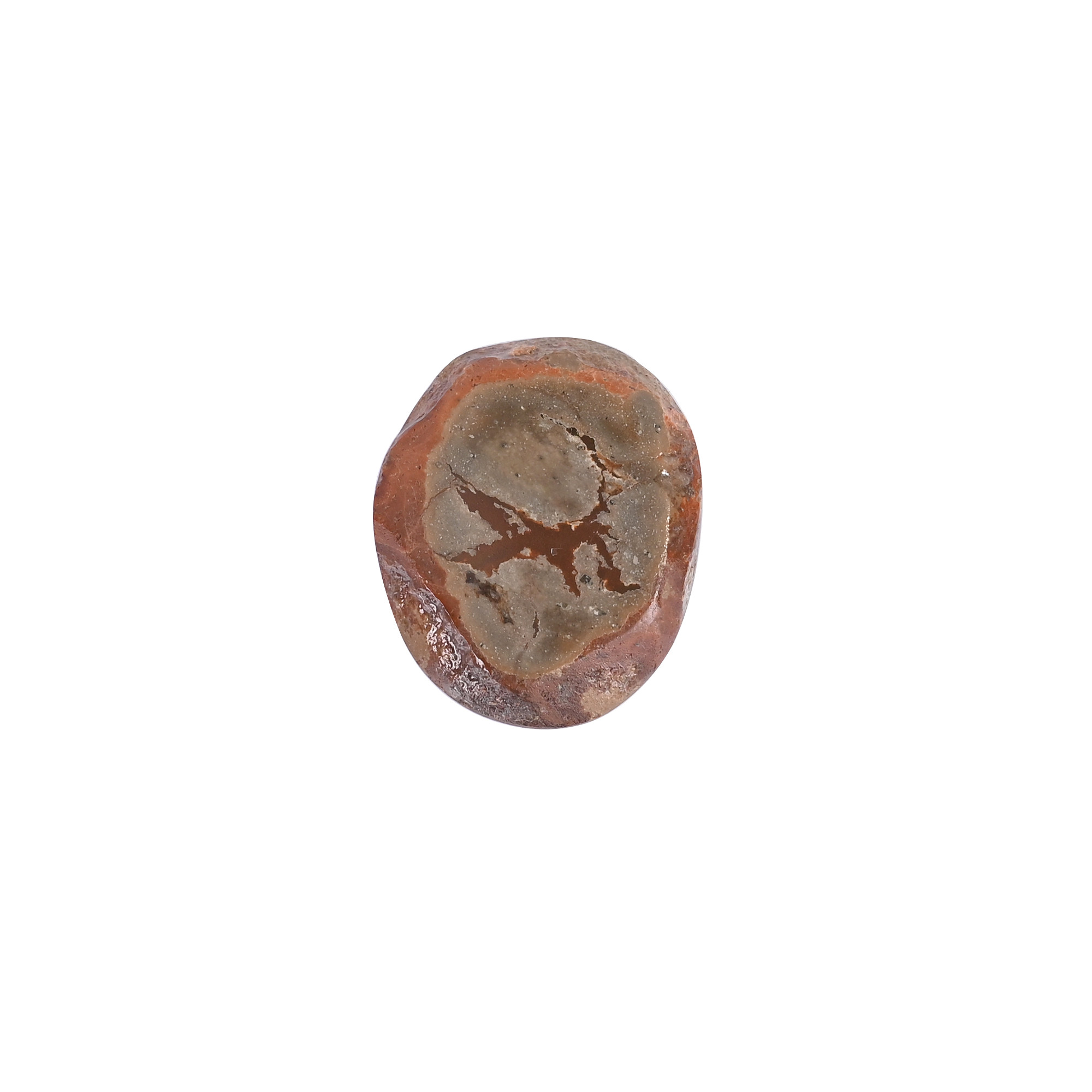 The Opals Radiance Round Shape Stone Size 38X31 MM Weight 56Cts Natural Gemstone