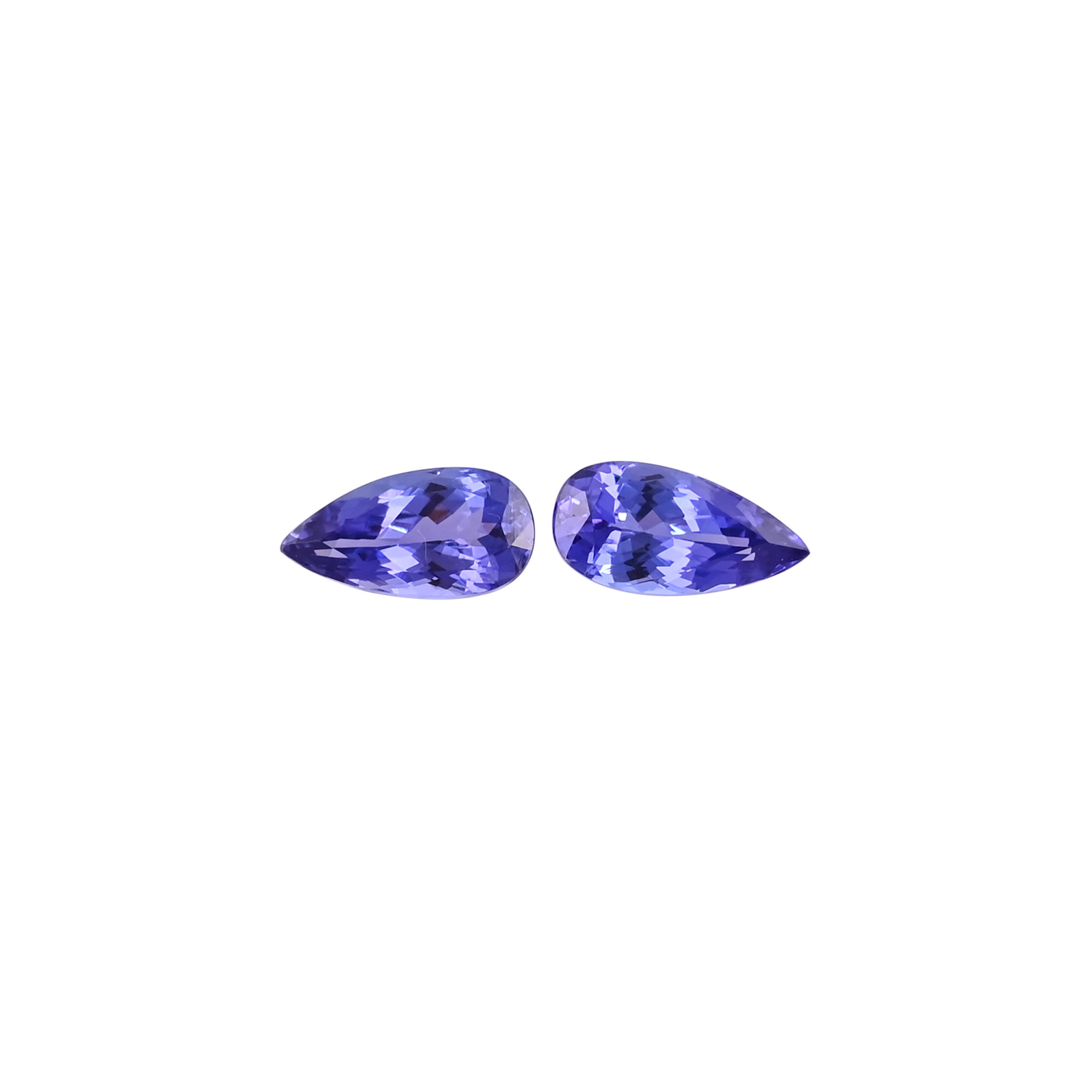 Natural Tanzanite Gemstone 14x7 MM Pear Faceted Cut Loose Stone For Making Jewelry