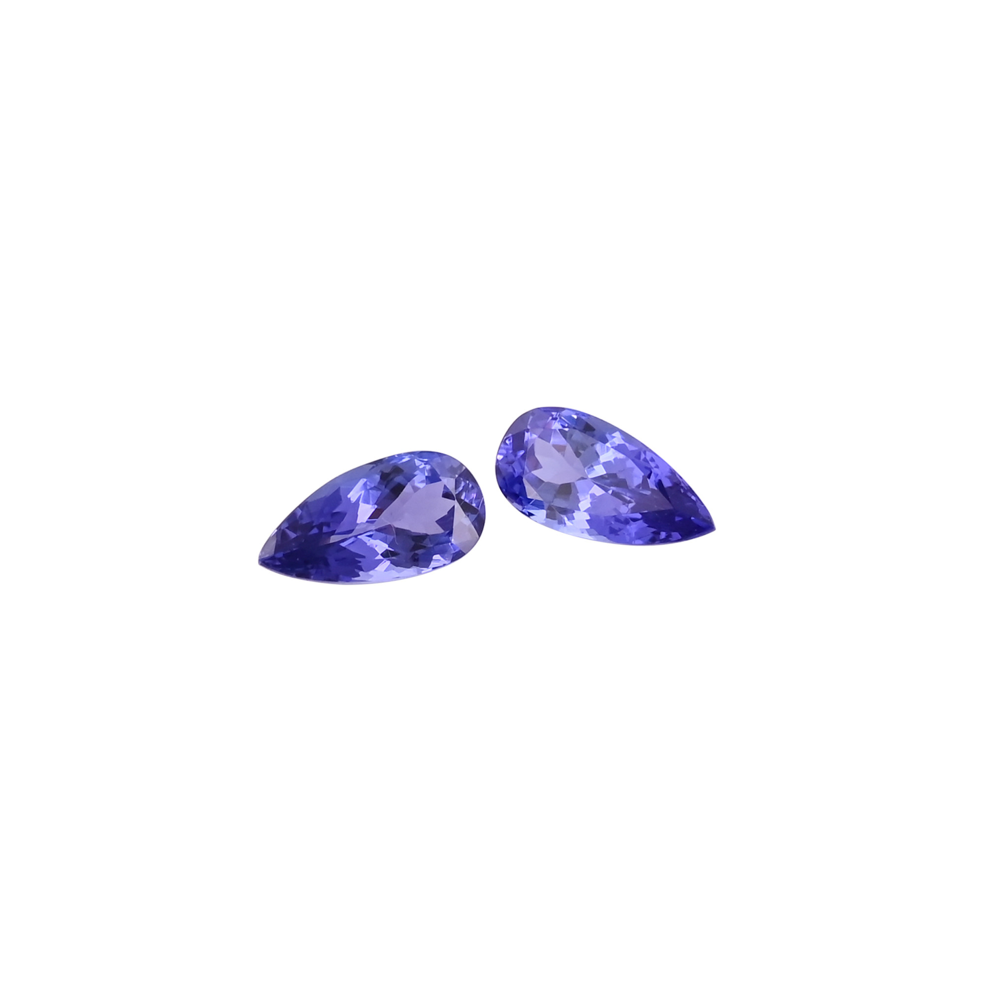 Natural Tanzanite Gemstone 14x7 MM Pear Faceted Cut Loose Stone For Making Jewelry