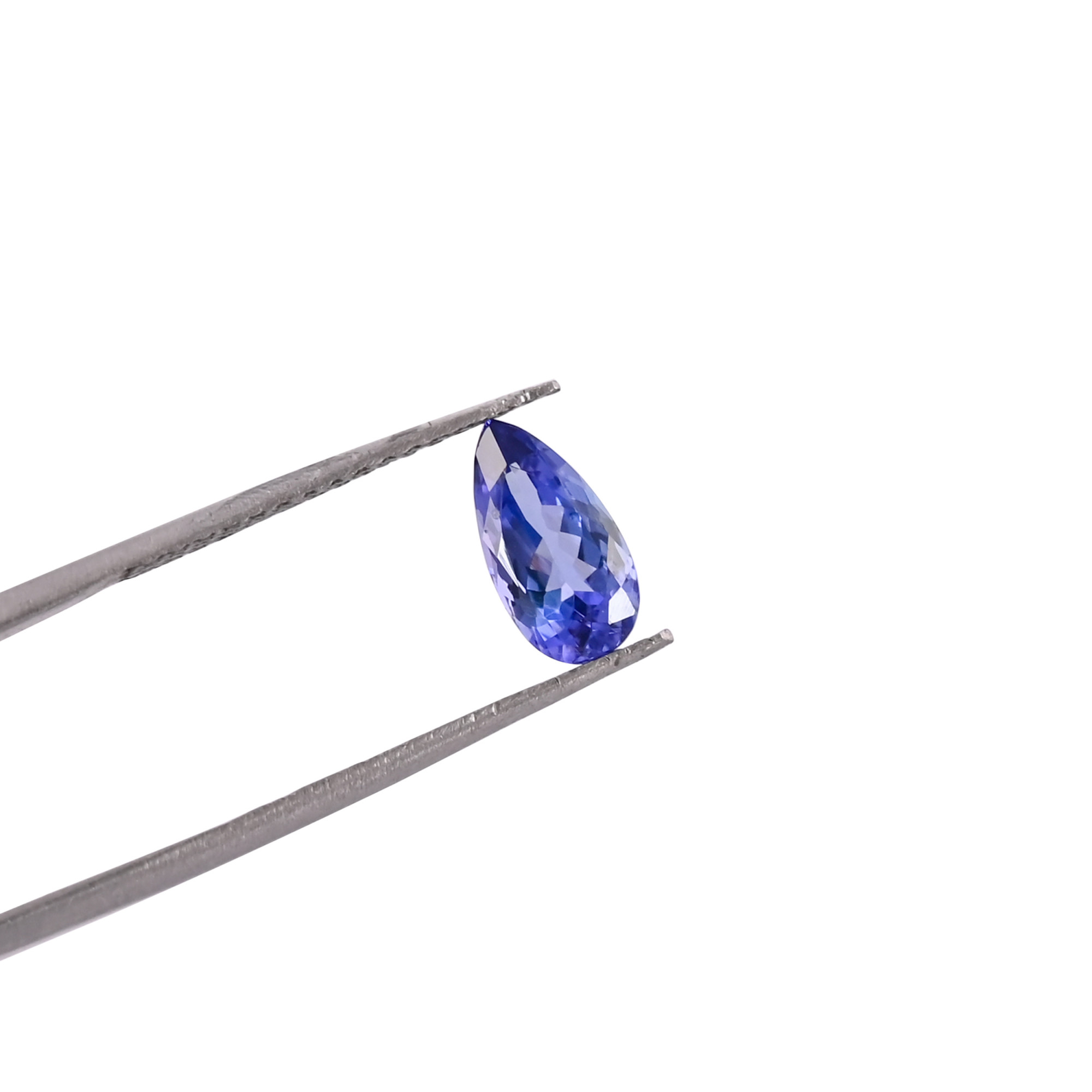 Natural tanzanite 5x10 mm pear cut loose gemstones pair for making earrings